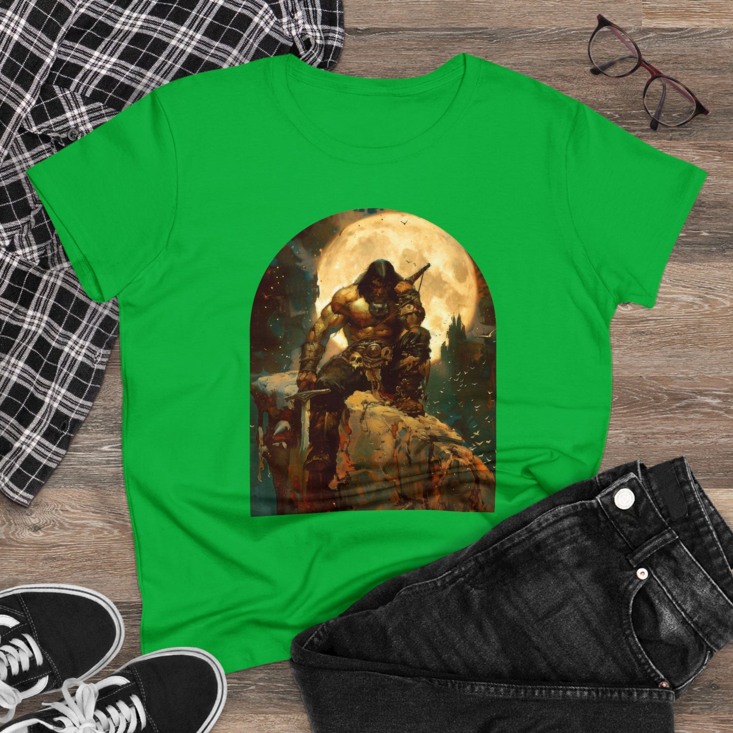 Warrior - Women's Midweight Cotton Tee