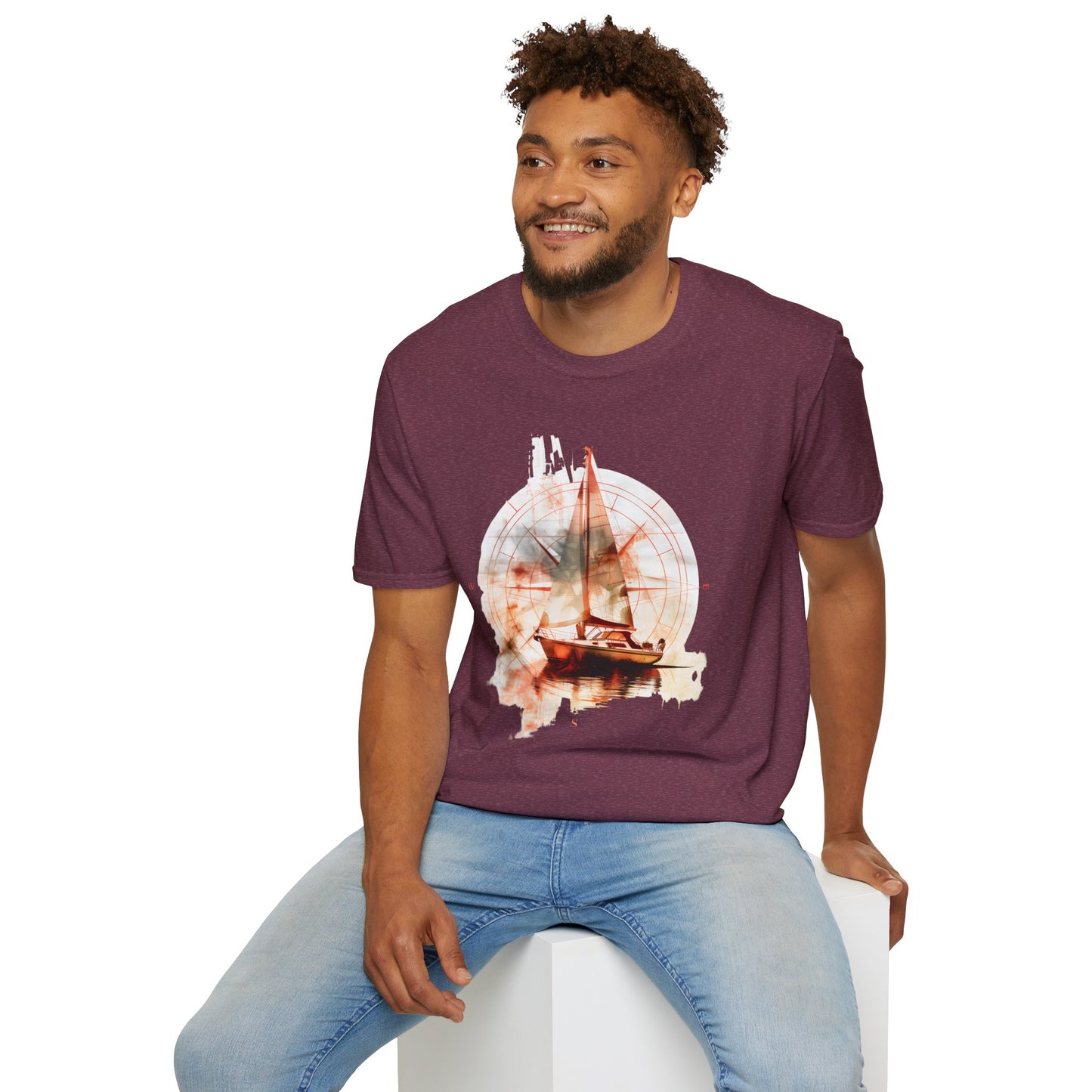 Sailing - Unisex Softstyle T-Shirt