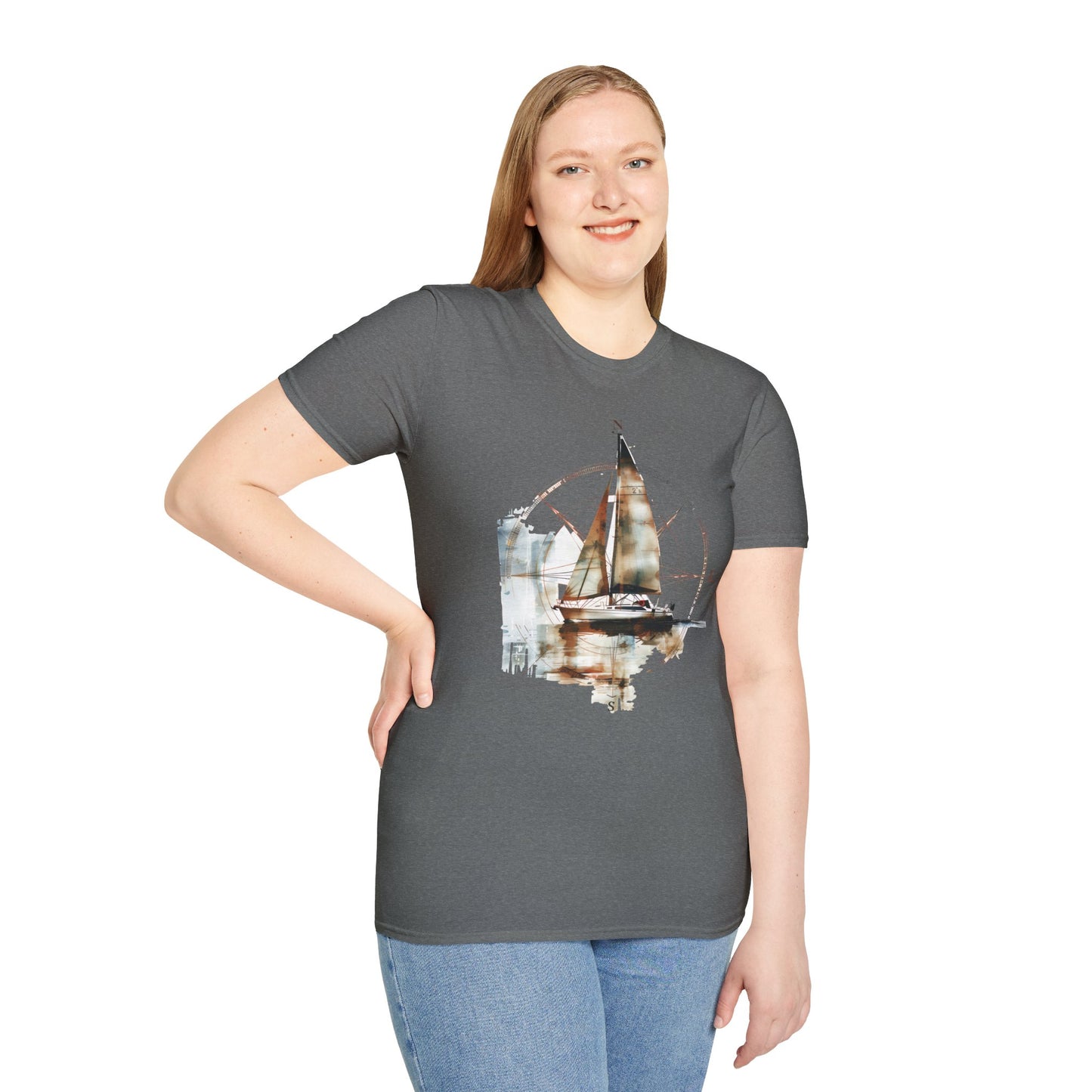 Sailing - Unisex Softstyle T-Shirt