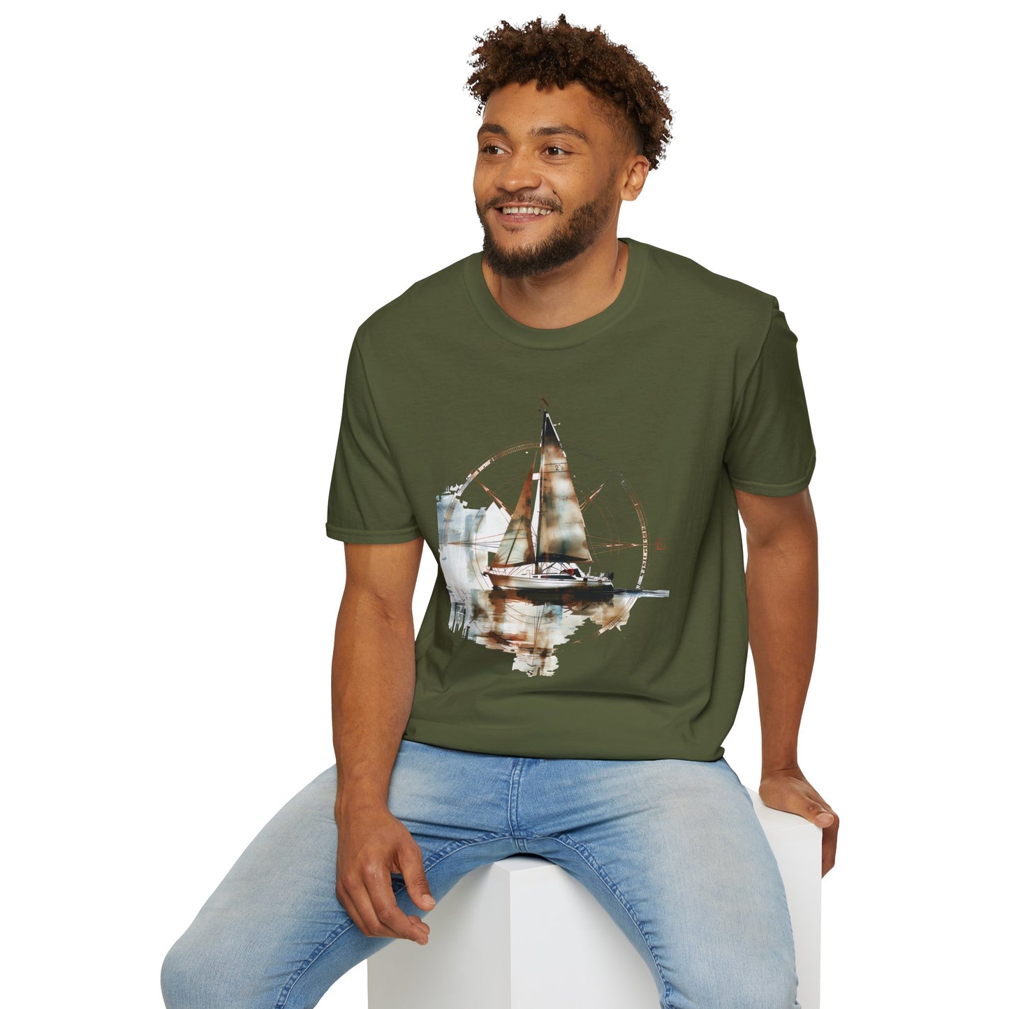 Sailing - Unisex Softstyle T-Shirt