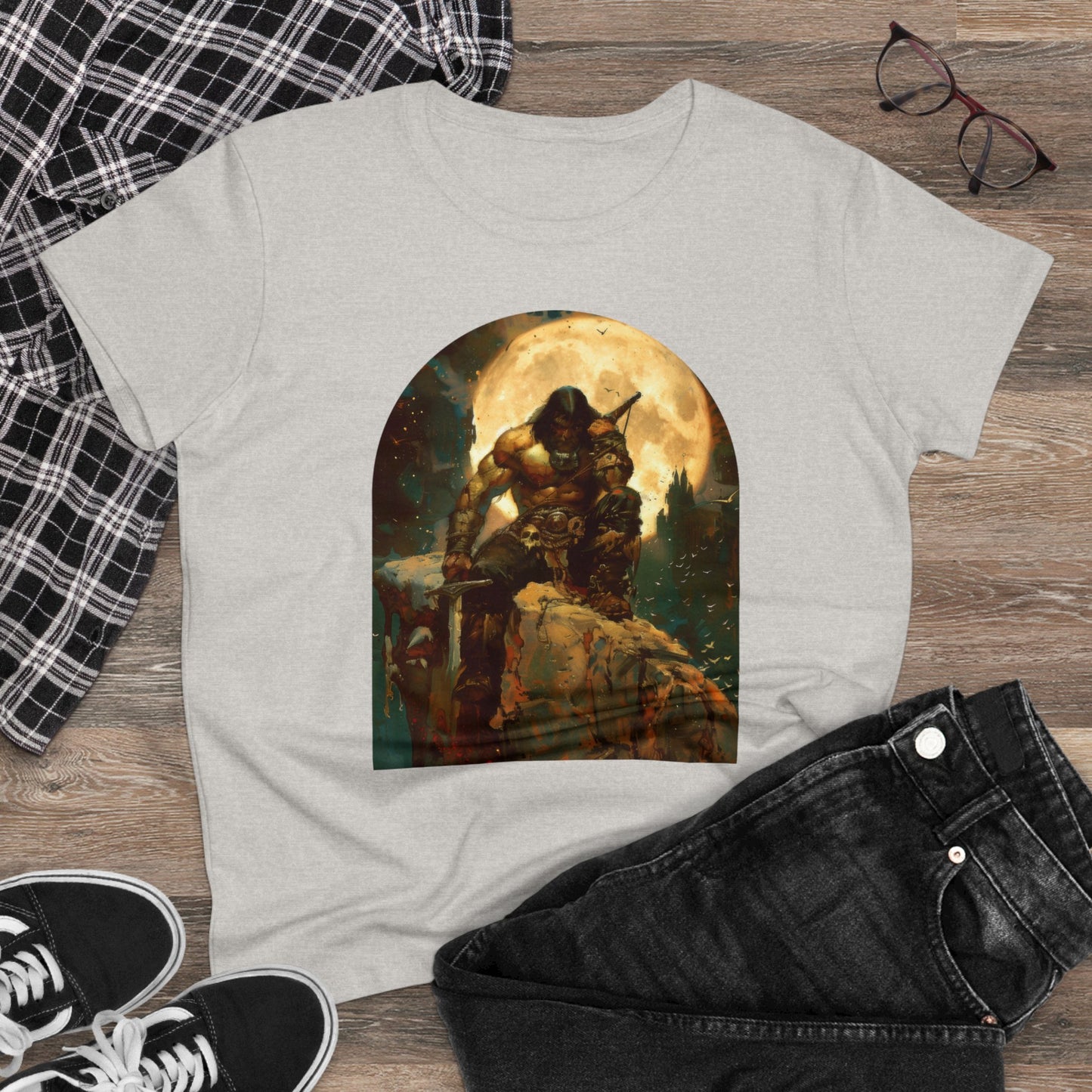 Warrior - Women's Midweight Cotton Tee