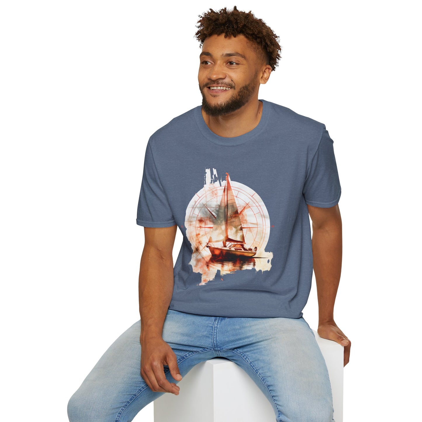 Sailing - Unisex Softstyle T-Shirt