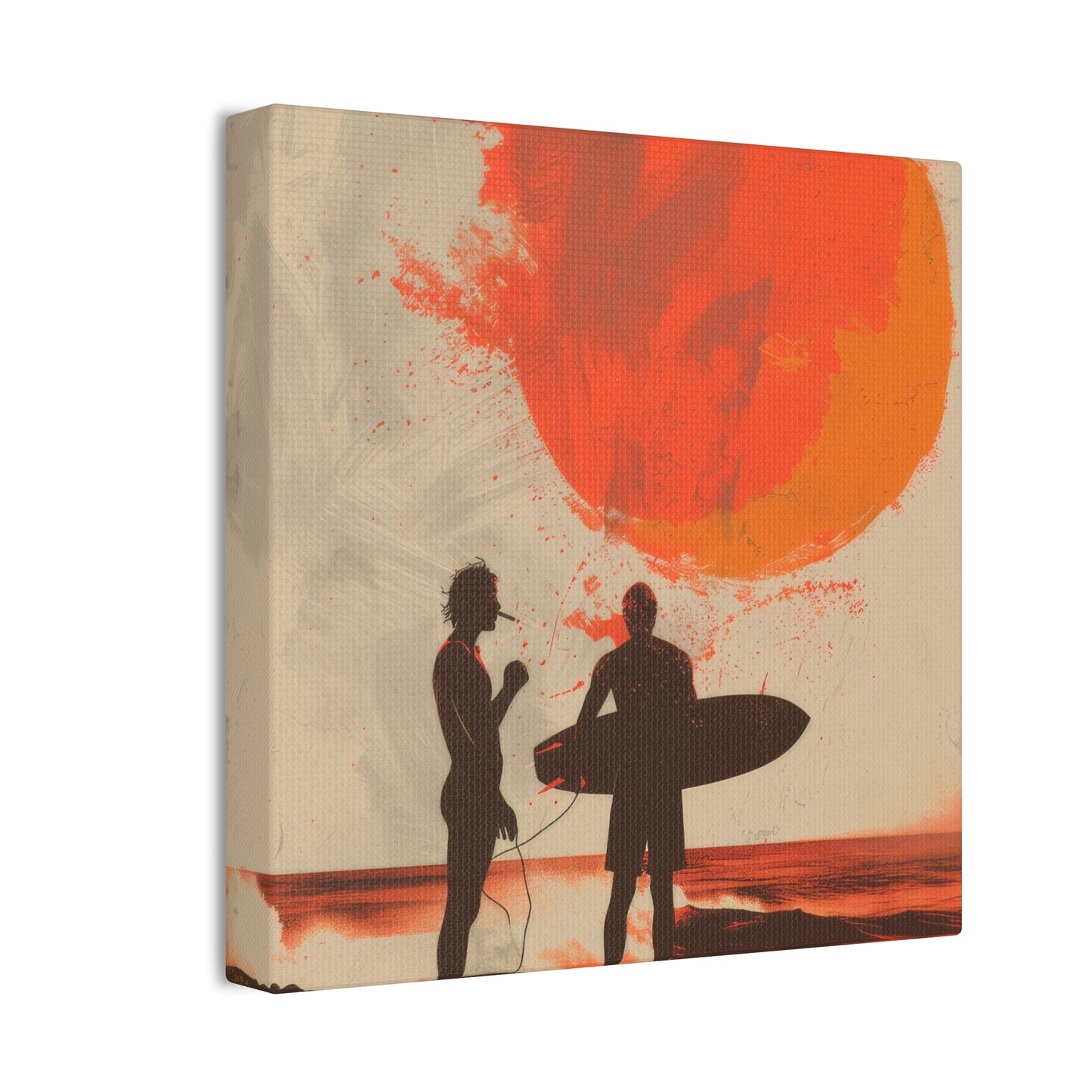 Morning Surf - Canvas Stretched, 0.75"