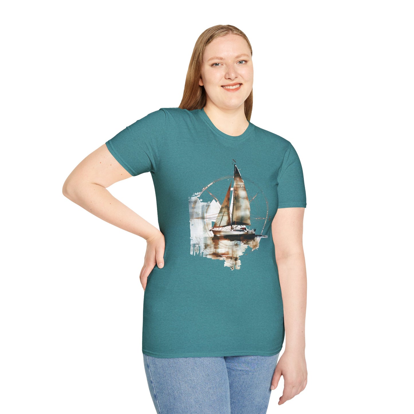 Sailing - Unisex Softstyle T-Shirt