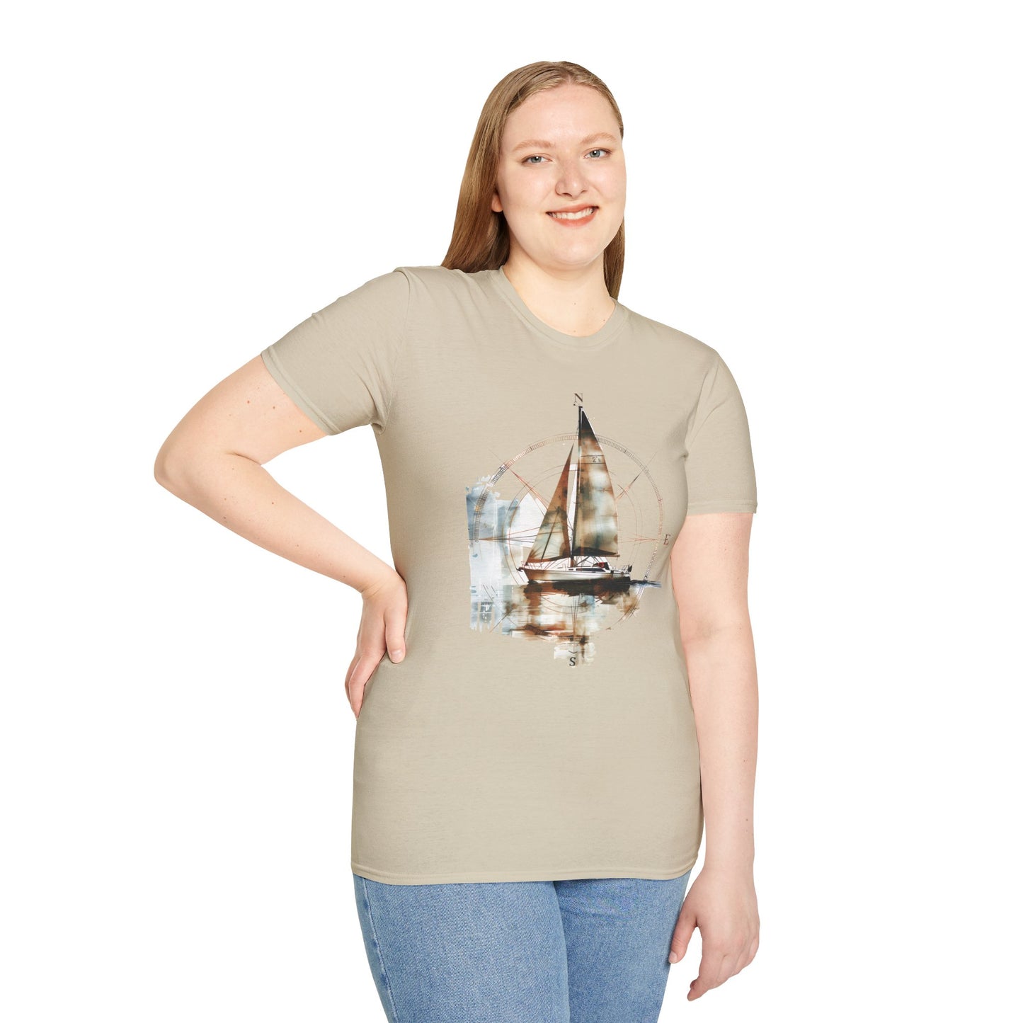 Sailing - Unisex Softstyle T-Shirt