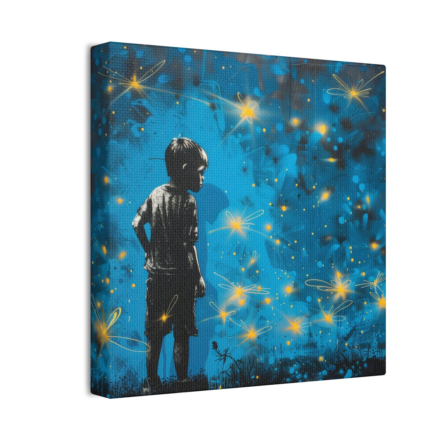 Fireflies - Canvas Stretched, 0.75"