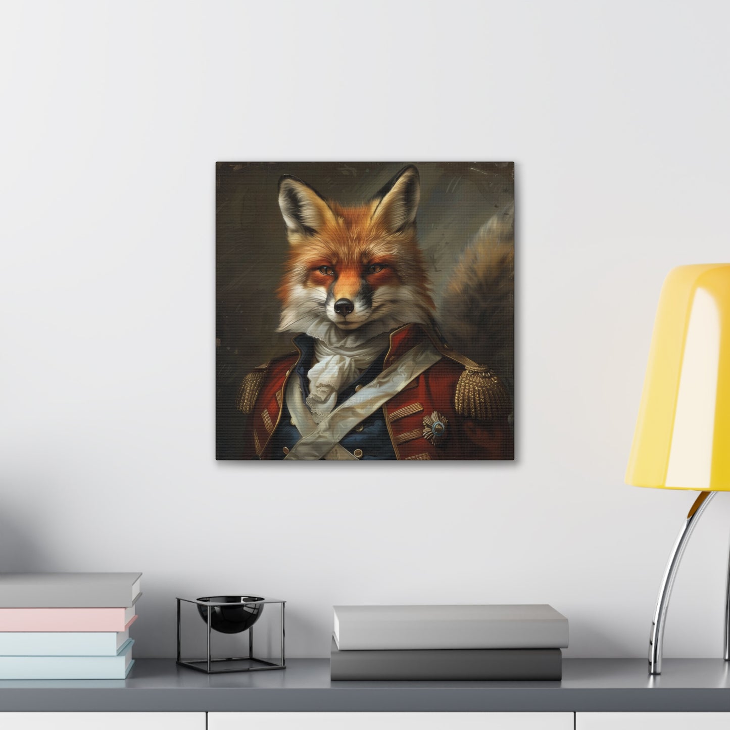 Colonel Fox - Canvas Stretched, 0.75"