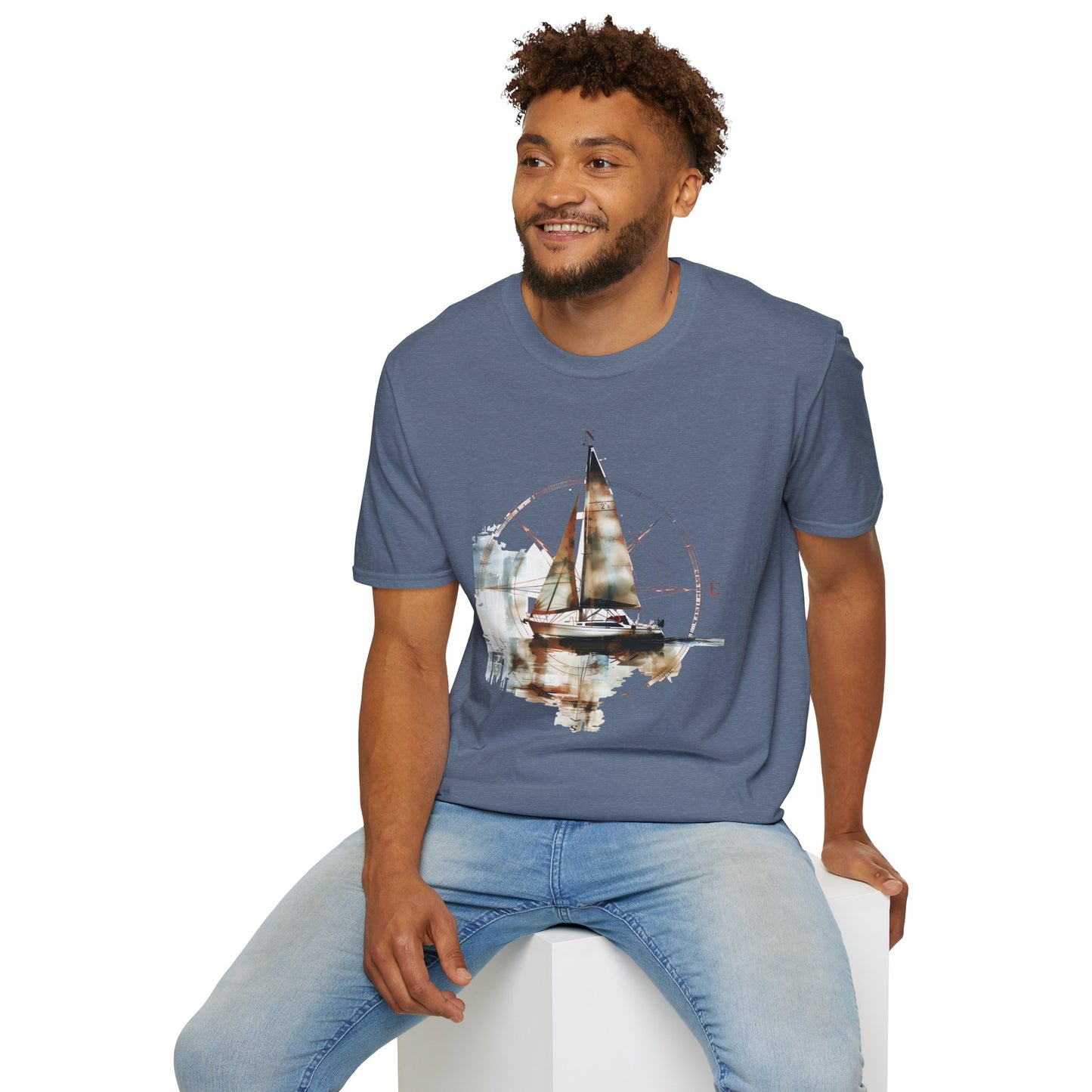 Sailing - Unisex Softstyle T-Shirt
