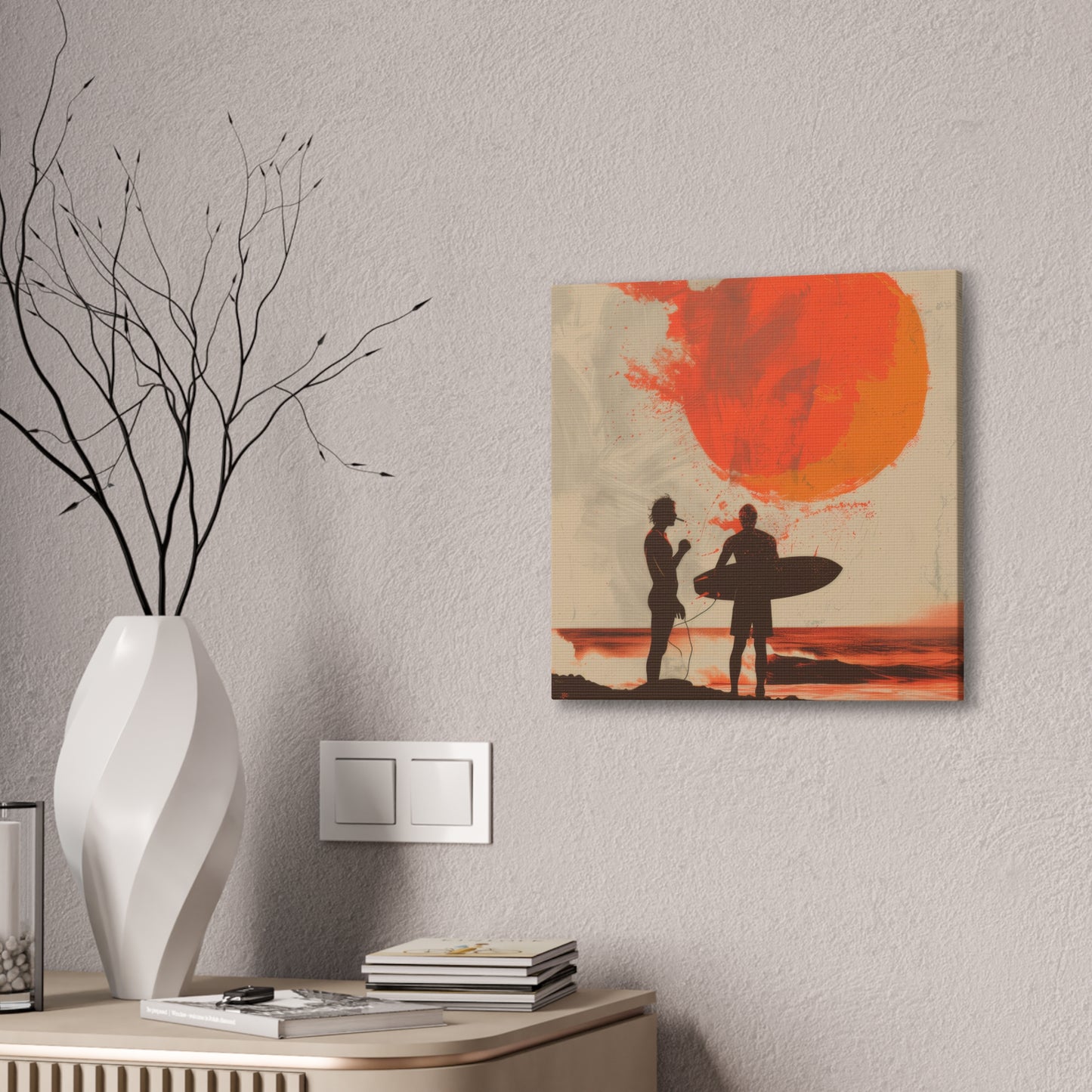 Morning Surf - Canvas Stretched, 0.75"