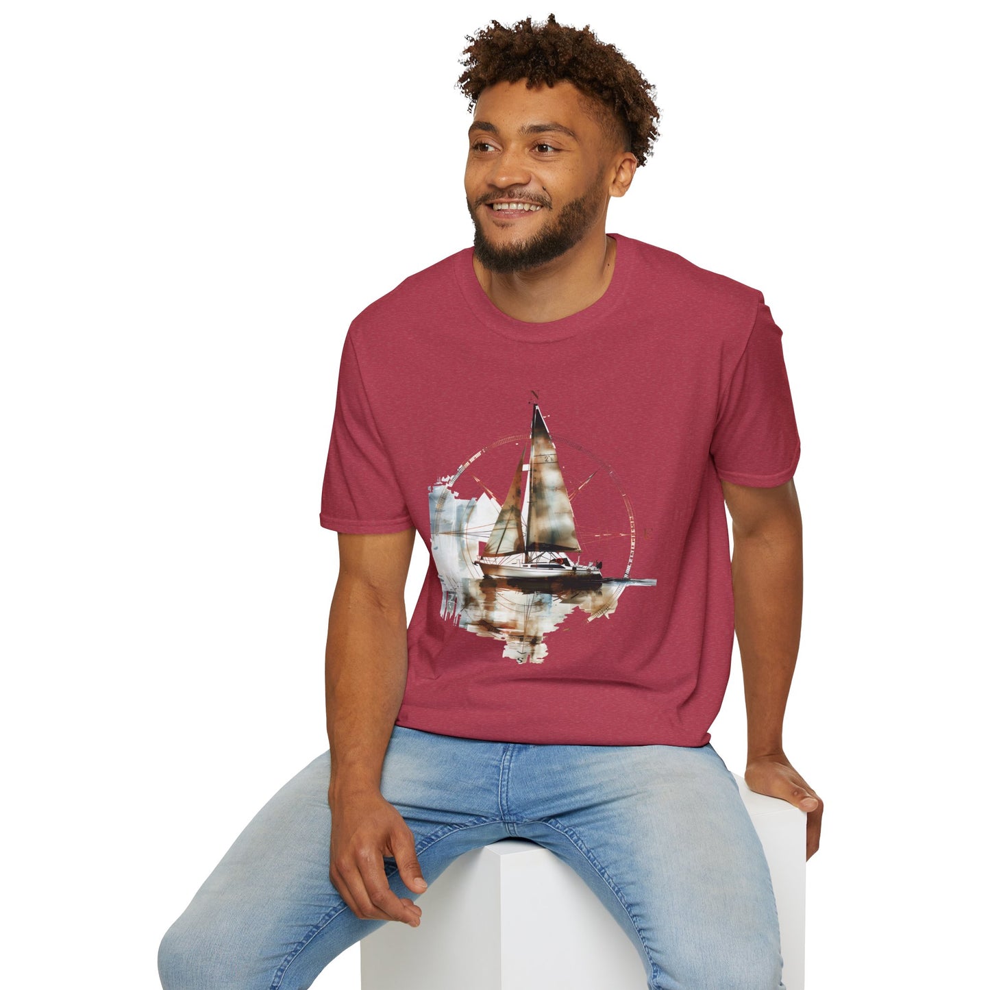 Sailing - Unisex Softstyle T-Shirt