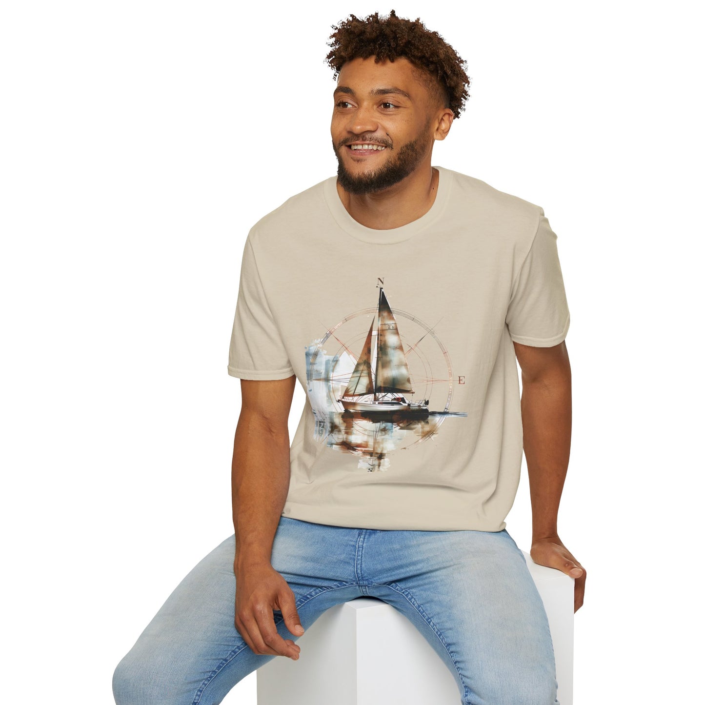 Sailing - Unisex Softstyle T-Shirt