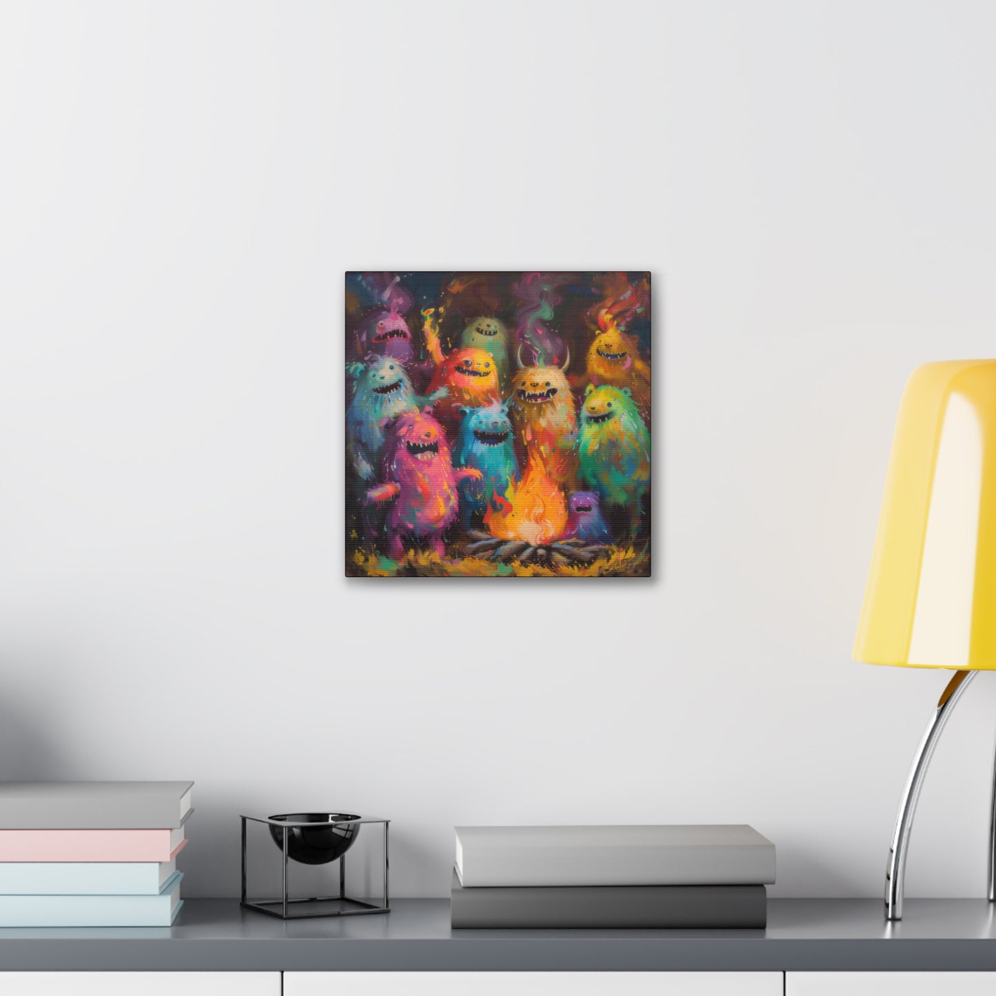 Monsters - Canvas Stretched, 0.75"