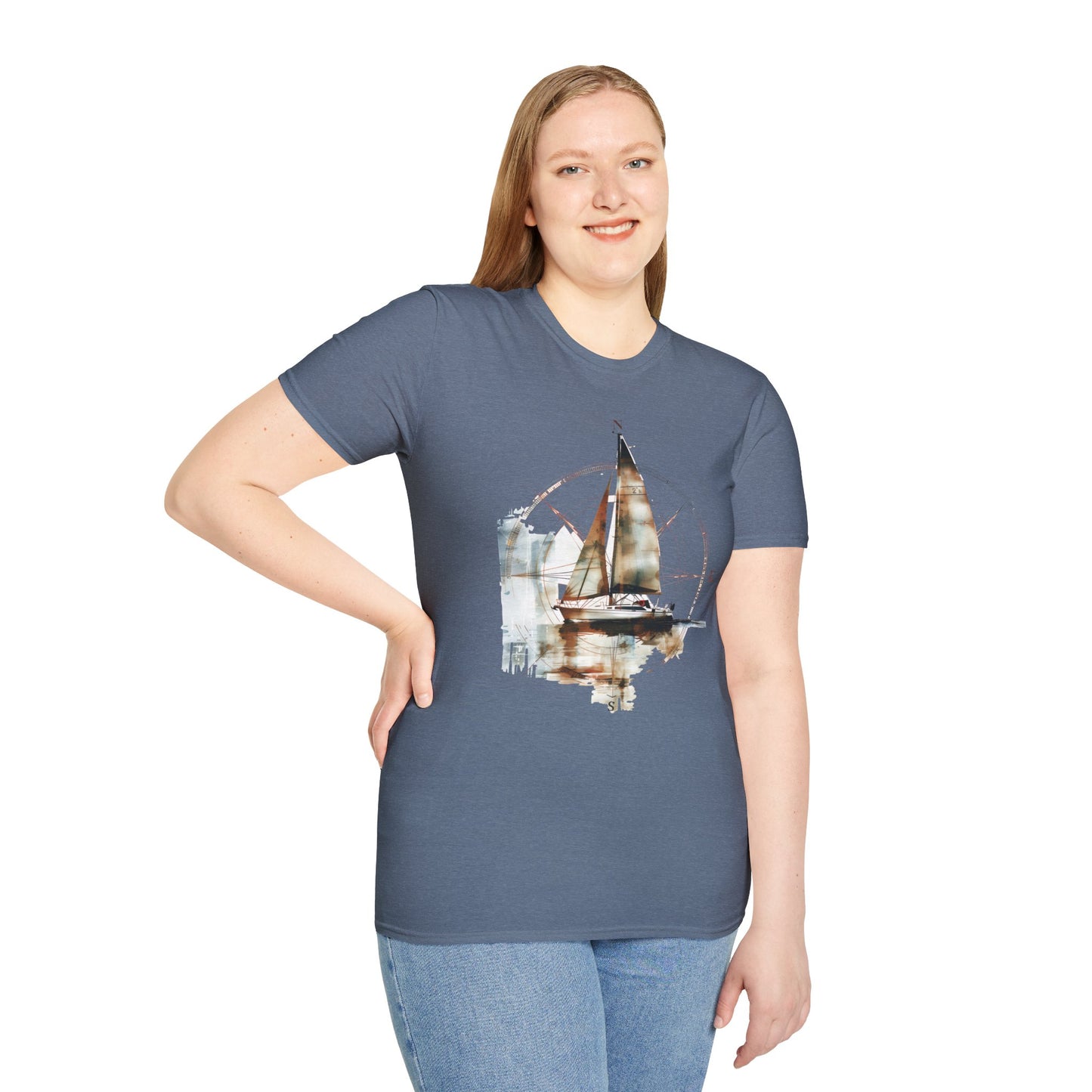 Sailing - Unisex Softstyle T-Shirt