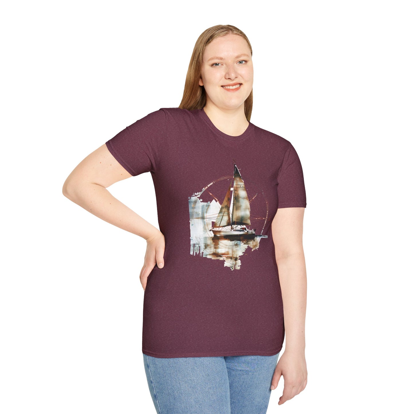 Sailing - Unisex Softstyle T-Shirt