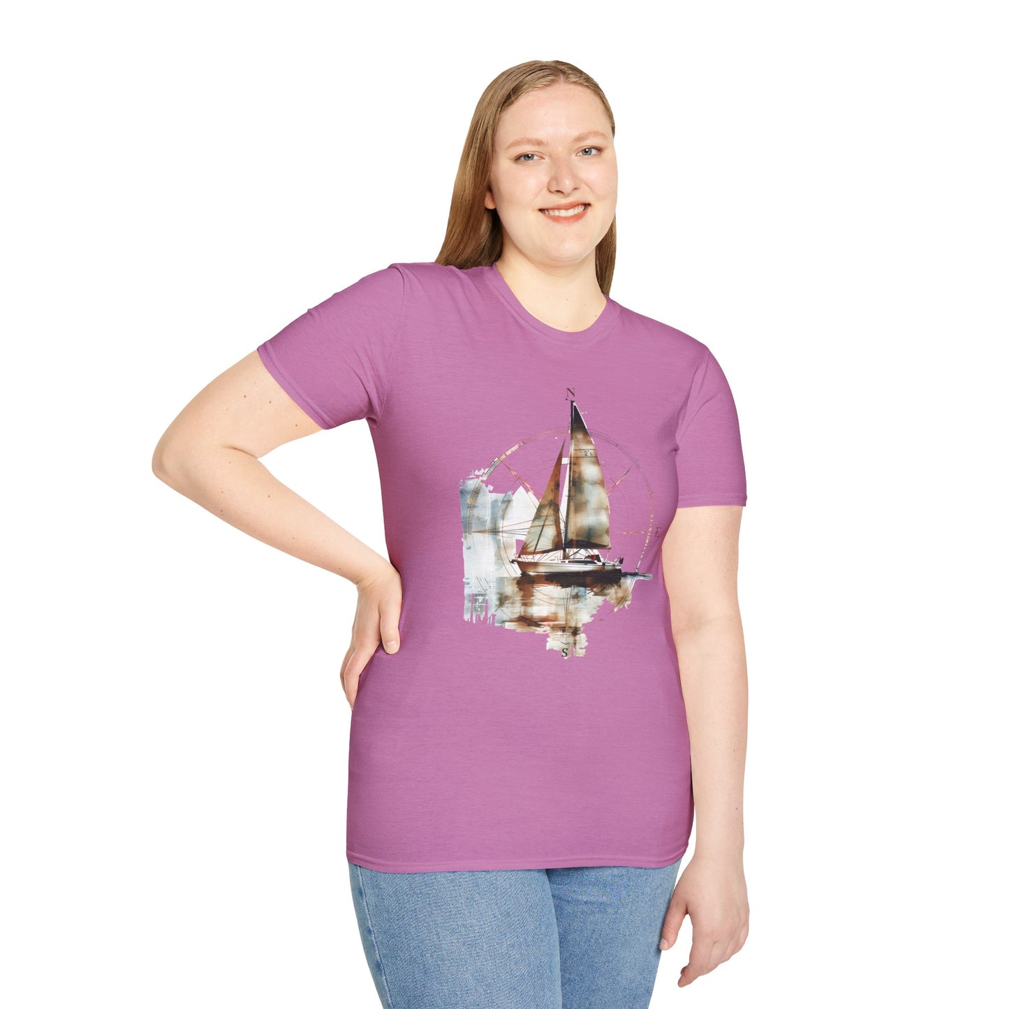 Sailing - Unisex Softstyle T-Shirt