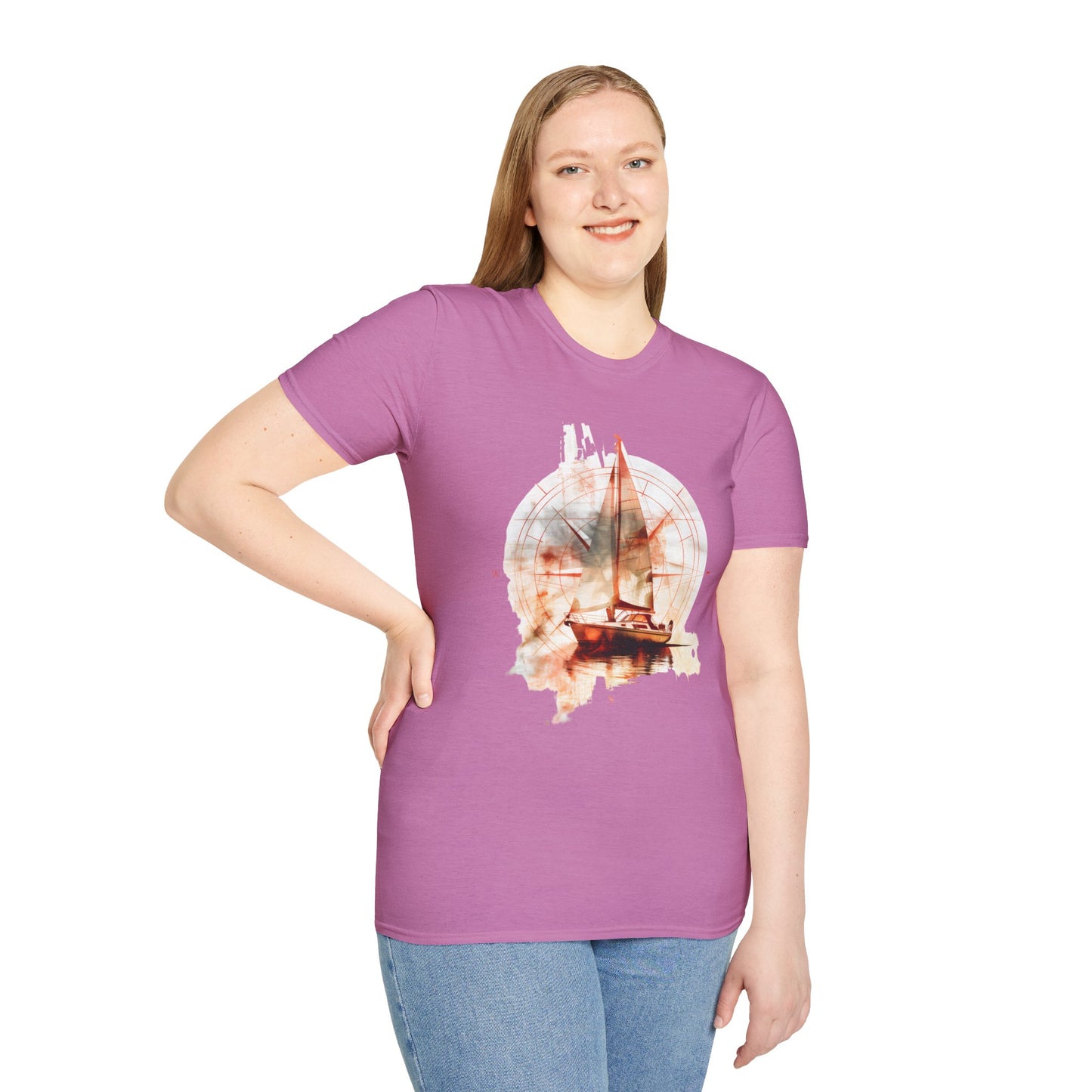 Sailing - Unisex Softstyle T-Shirt