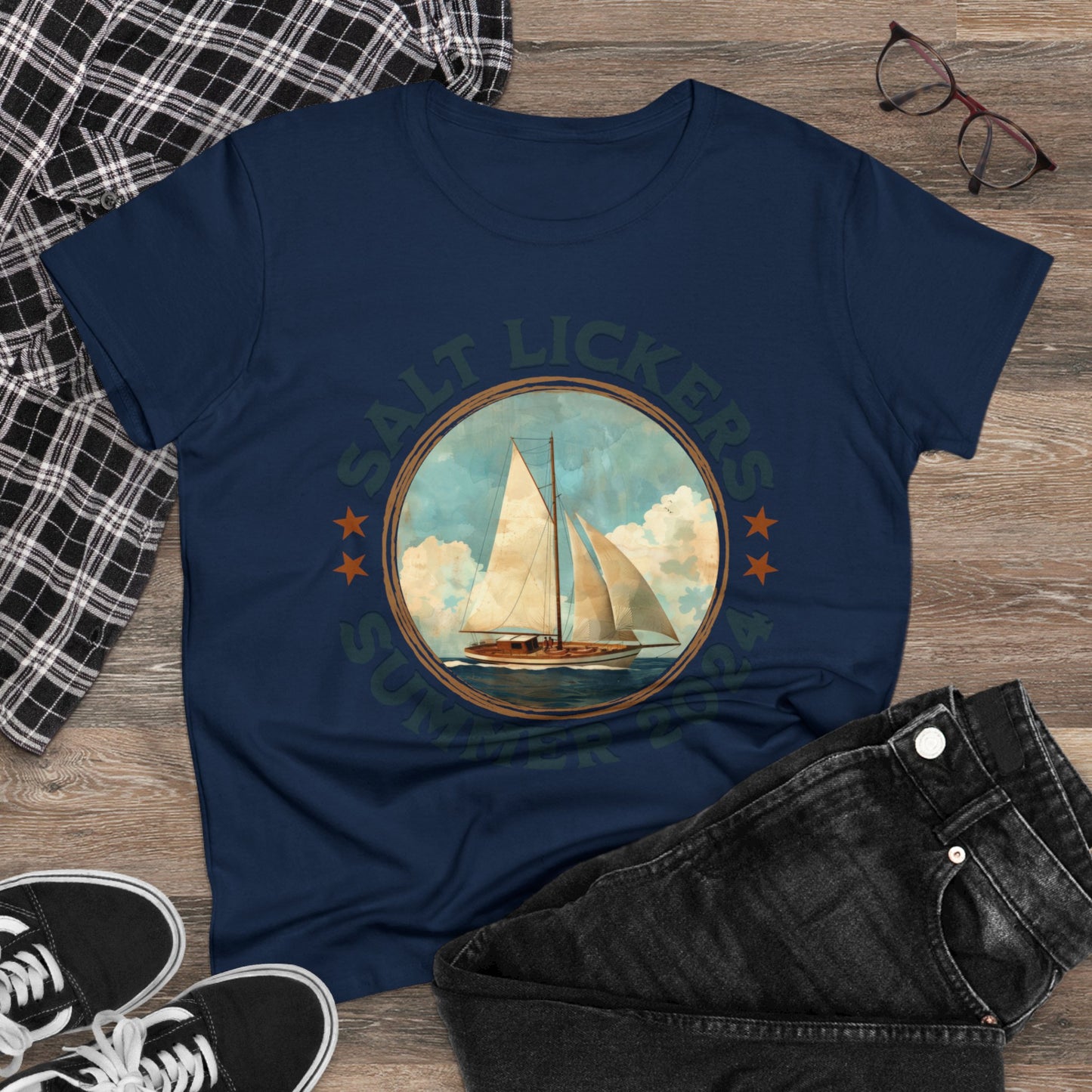 Sailing - Women's Midweight Cotton Tee