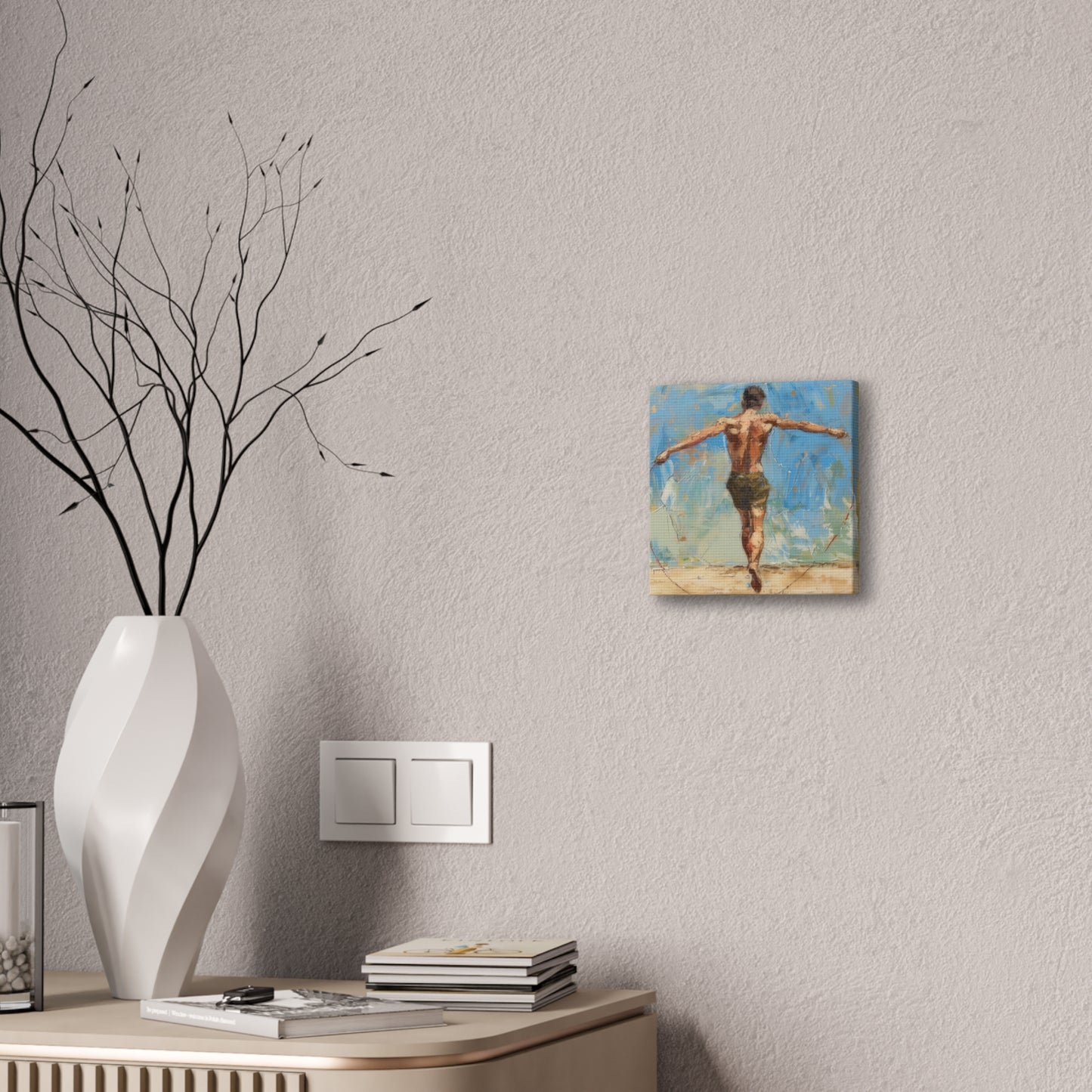 Skip Rope - Canvas Stretched, 0.75"