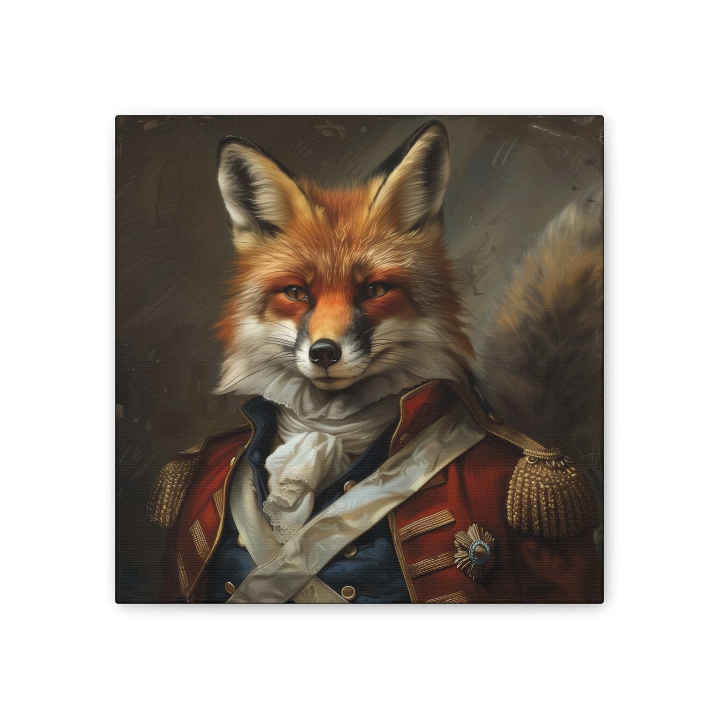 Colonel Fox - Canvas Stretched, 0.75"