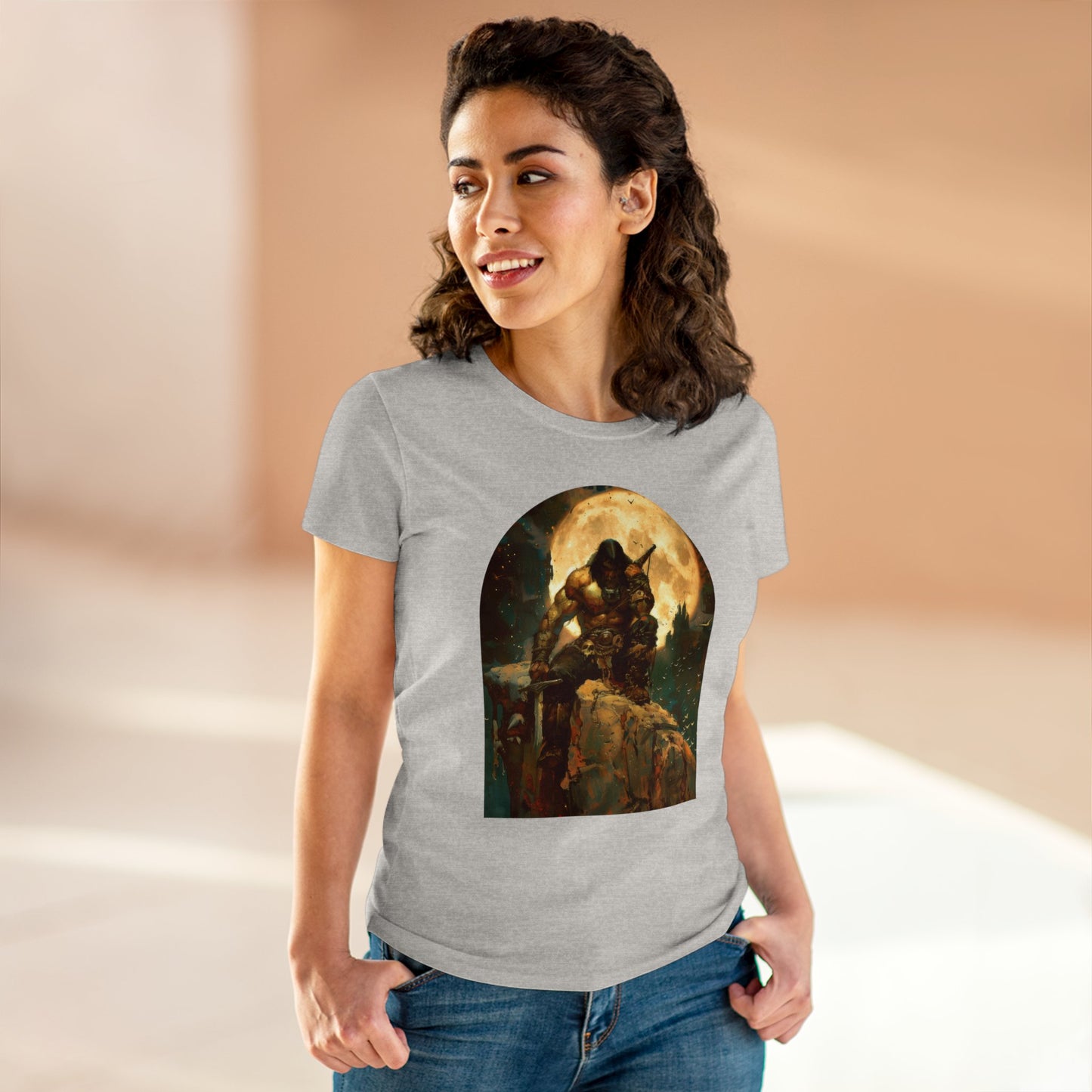 Warrior - Women's Midweight Cotton Tee