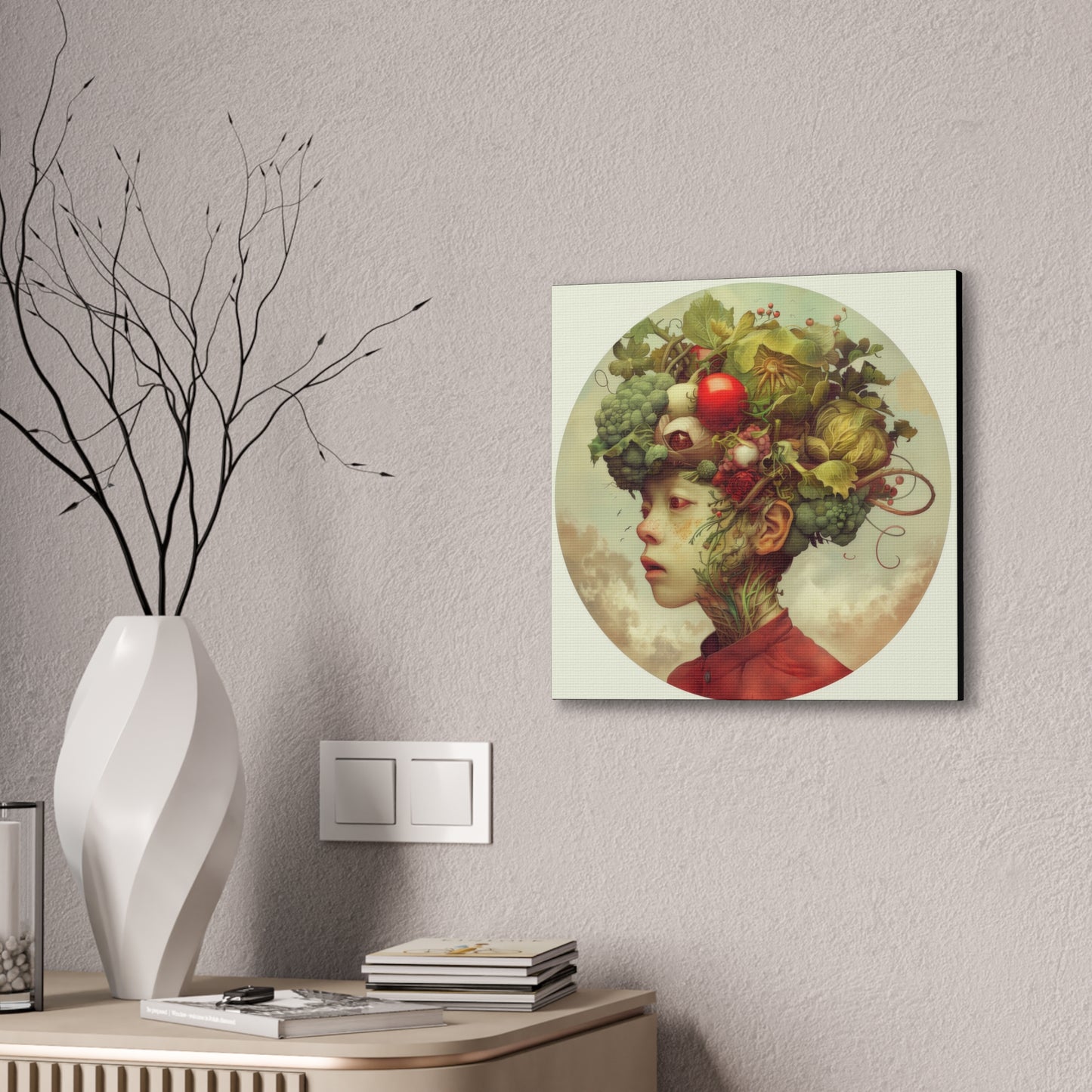 Gardening on My - Canvas Stretched, 0.75"