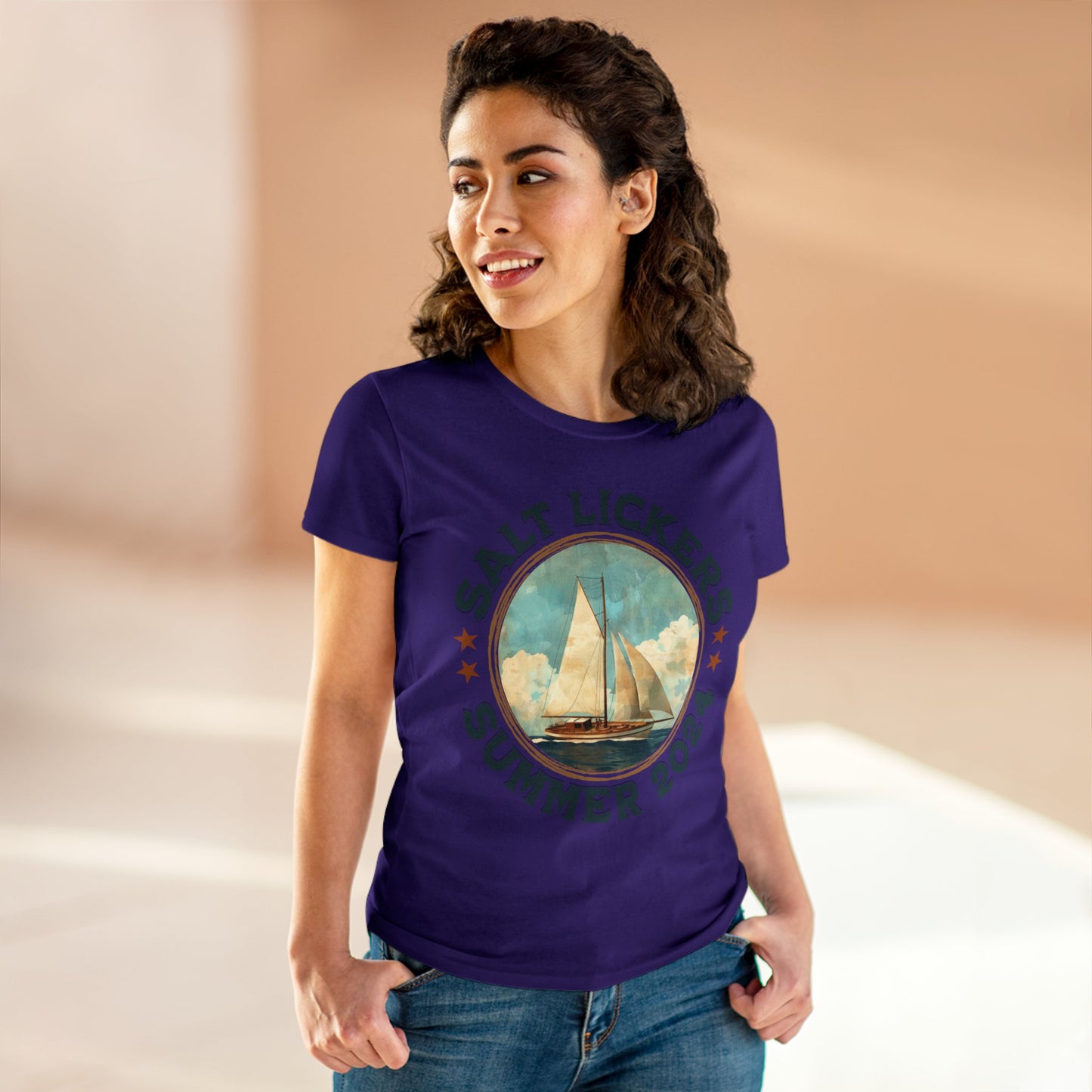 Sailing - Women's Midweight Cotton Tee
