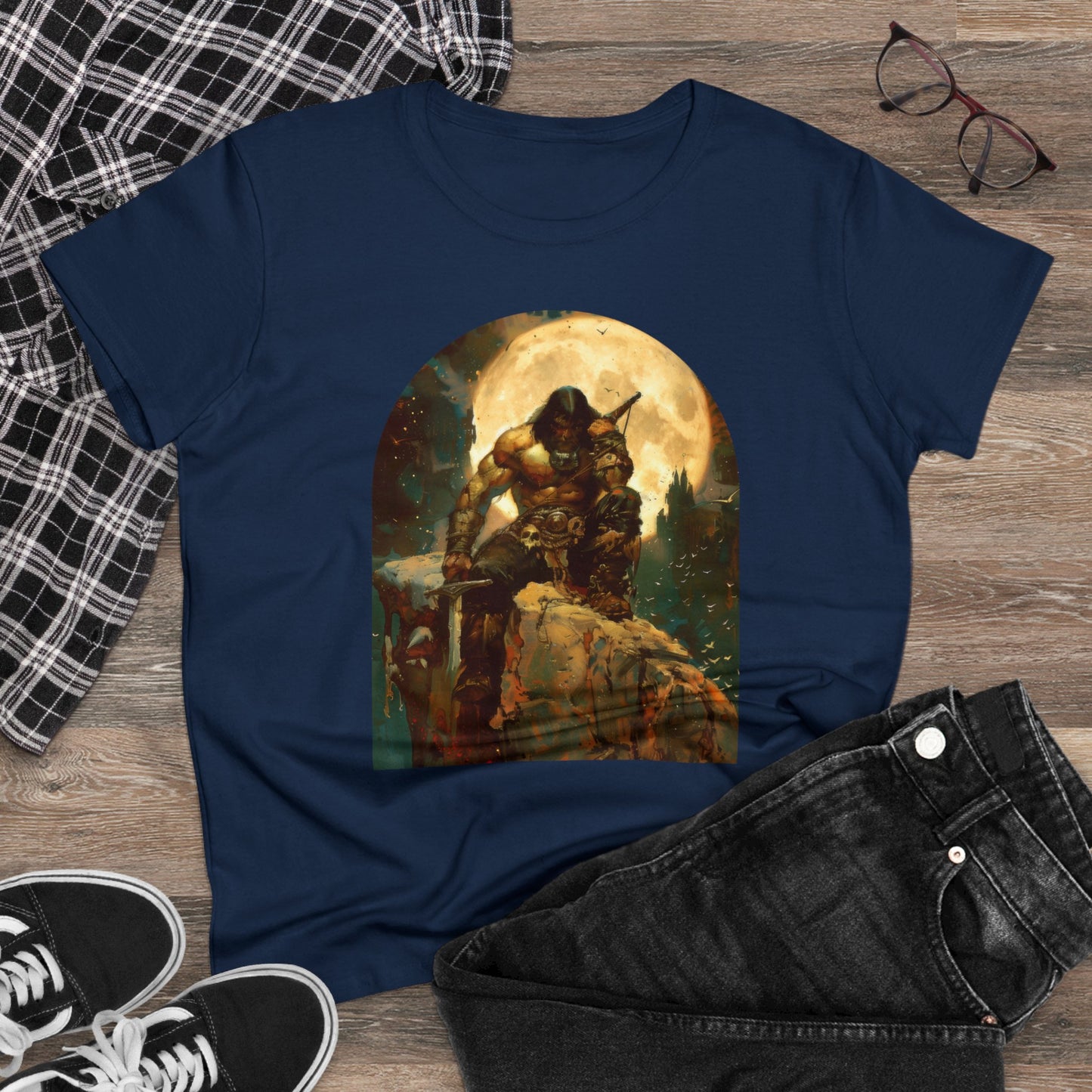 Warrior - Women's Midweight Cotton Tee