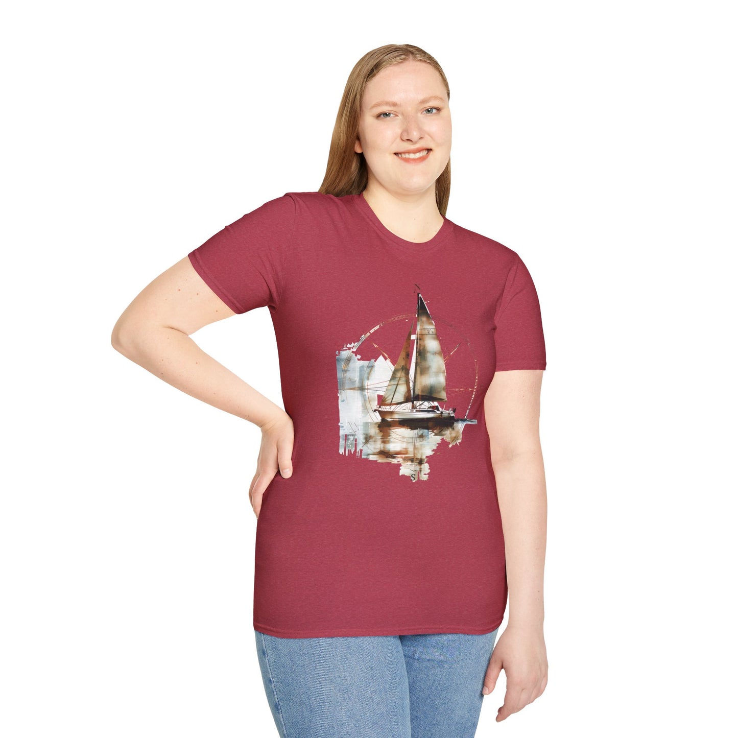 Sailing - Unisex Softstyle T-Shirt