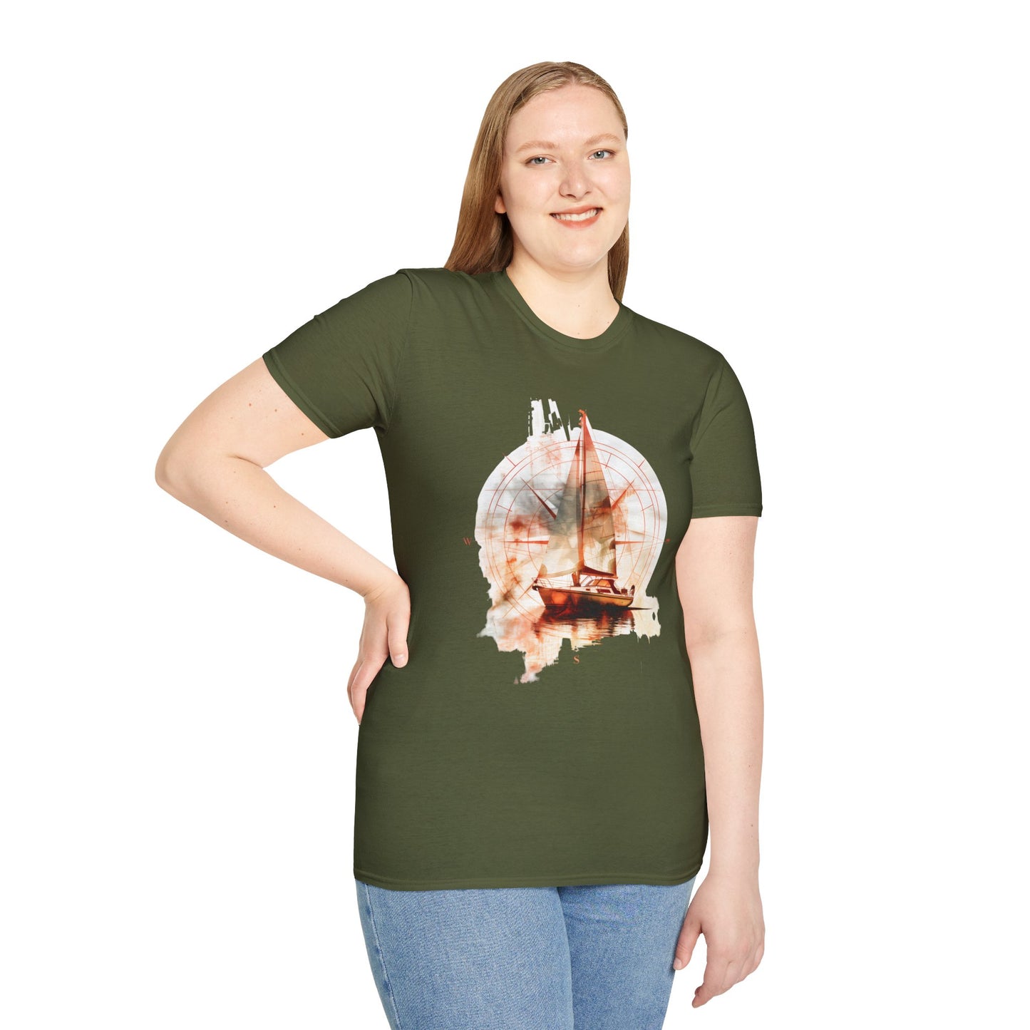Sailing - Unisex Softstyle T-Shirt