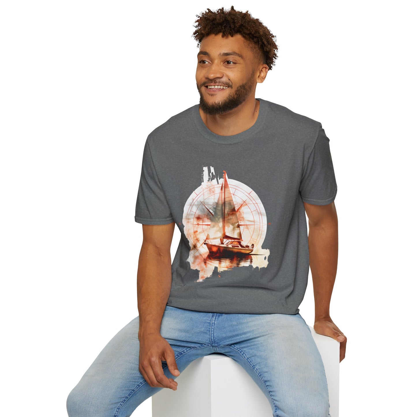 Sailing - Unisex Softstyle T-Shirt