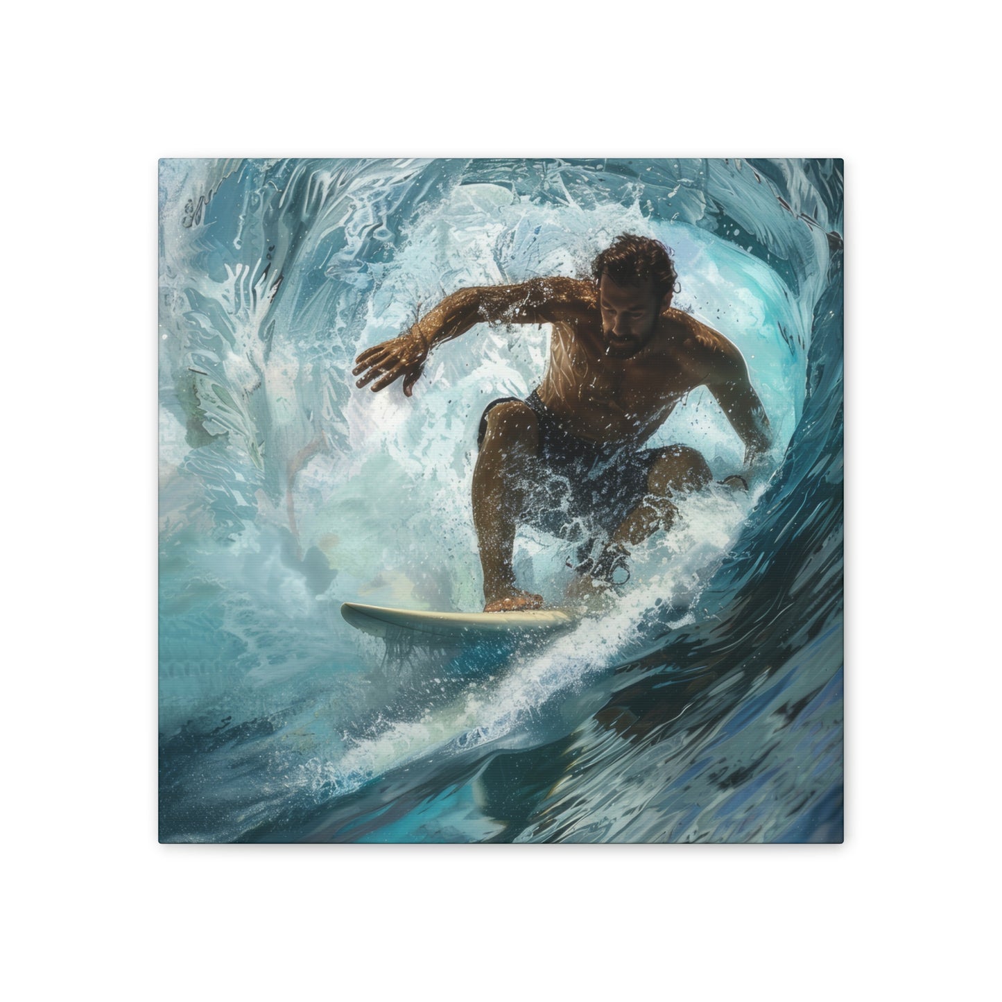 The Tube - Canvas Stretched, 0.75"