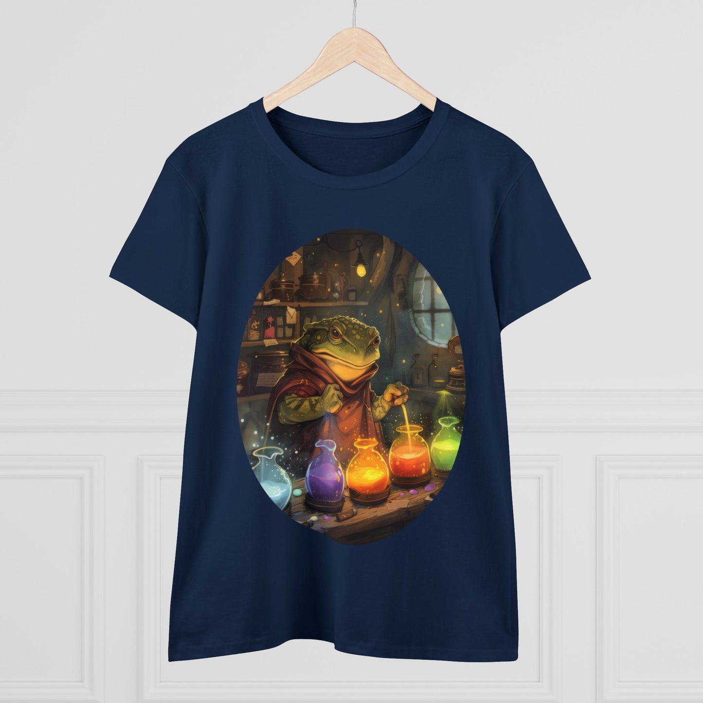 The Alchemist Toad - Fantasy - Women's Midweight Cotton Tee