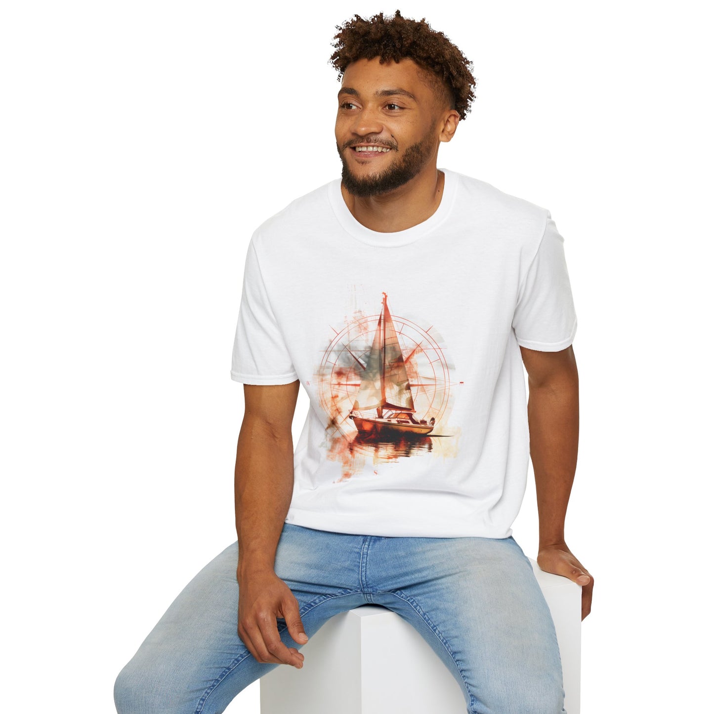 Sailing - Unisex Softstyle T-Shirt