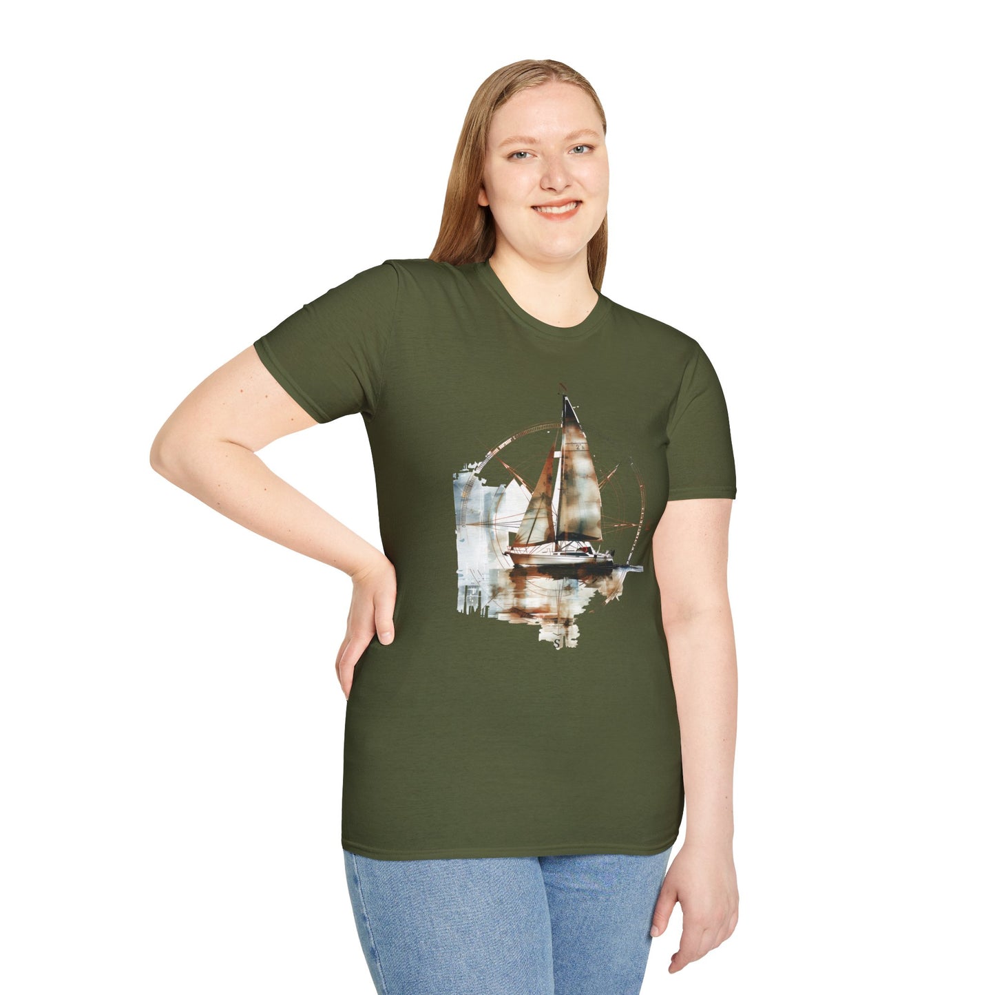 Sailing - Unisex Softstyle T-Shirt