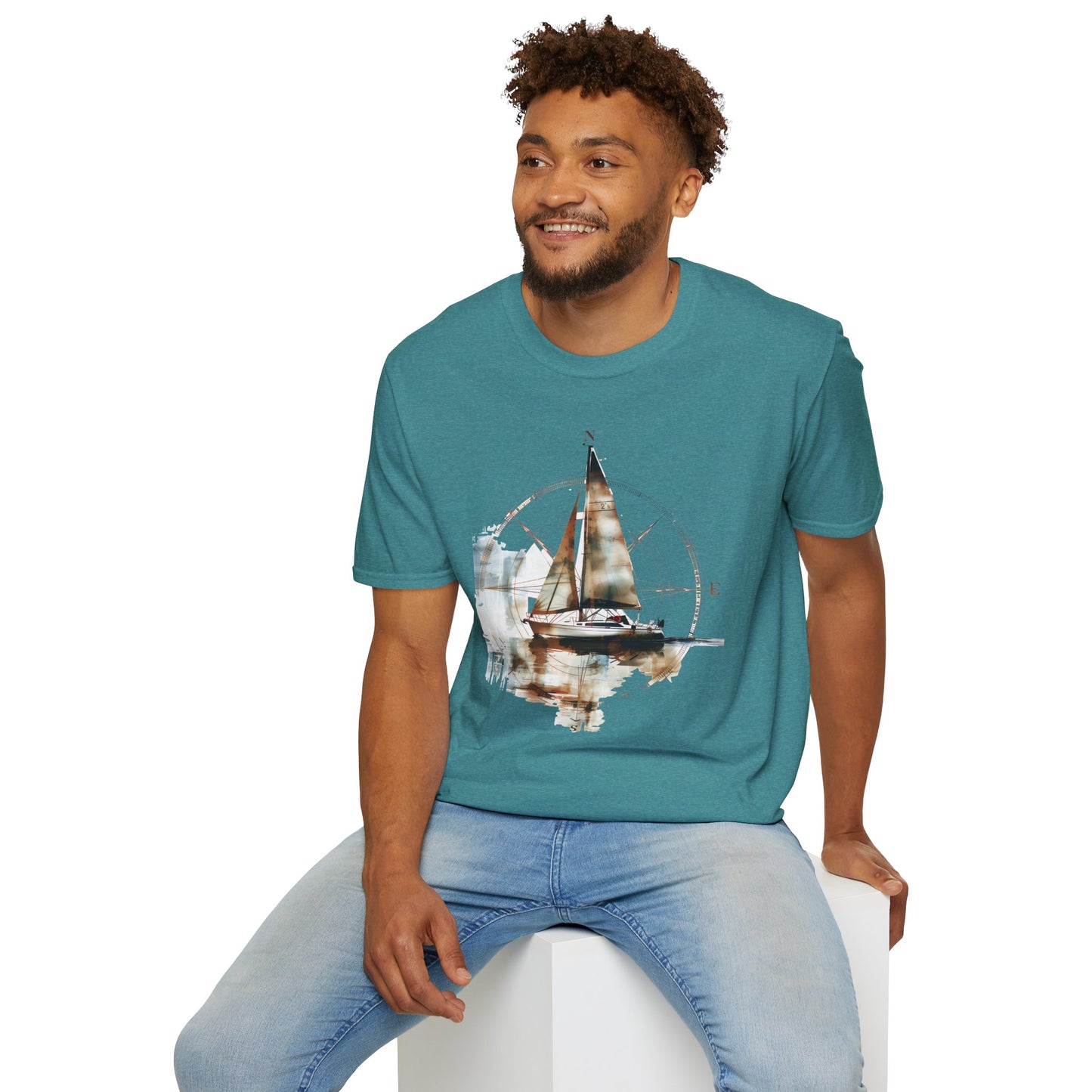 Sailing - Unisex Softstyle T-Shirt