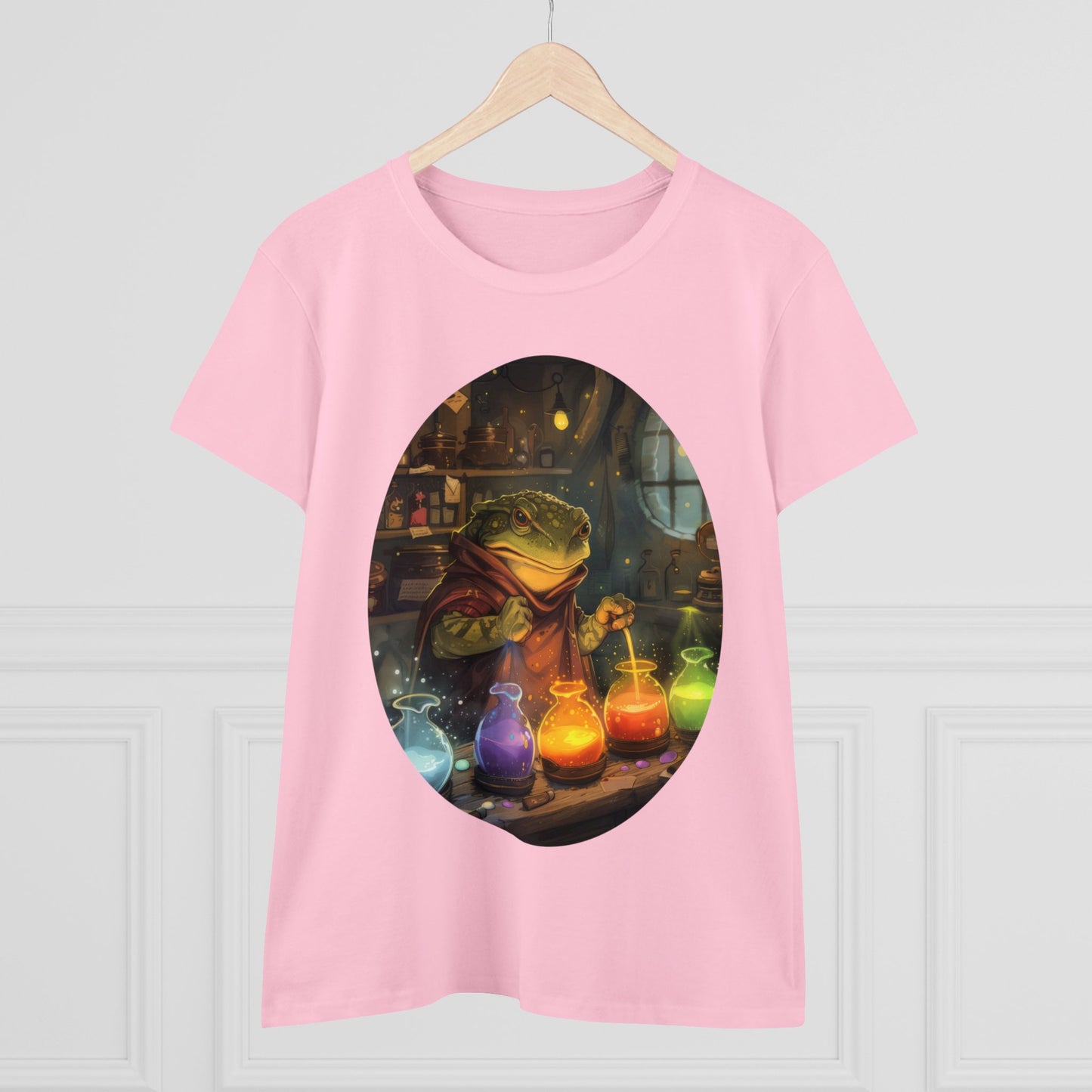 The Alchemist Toad - Fantasy - Women's Midweight Cotton Tee