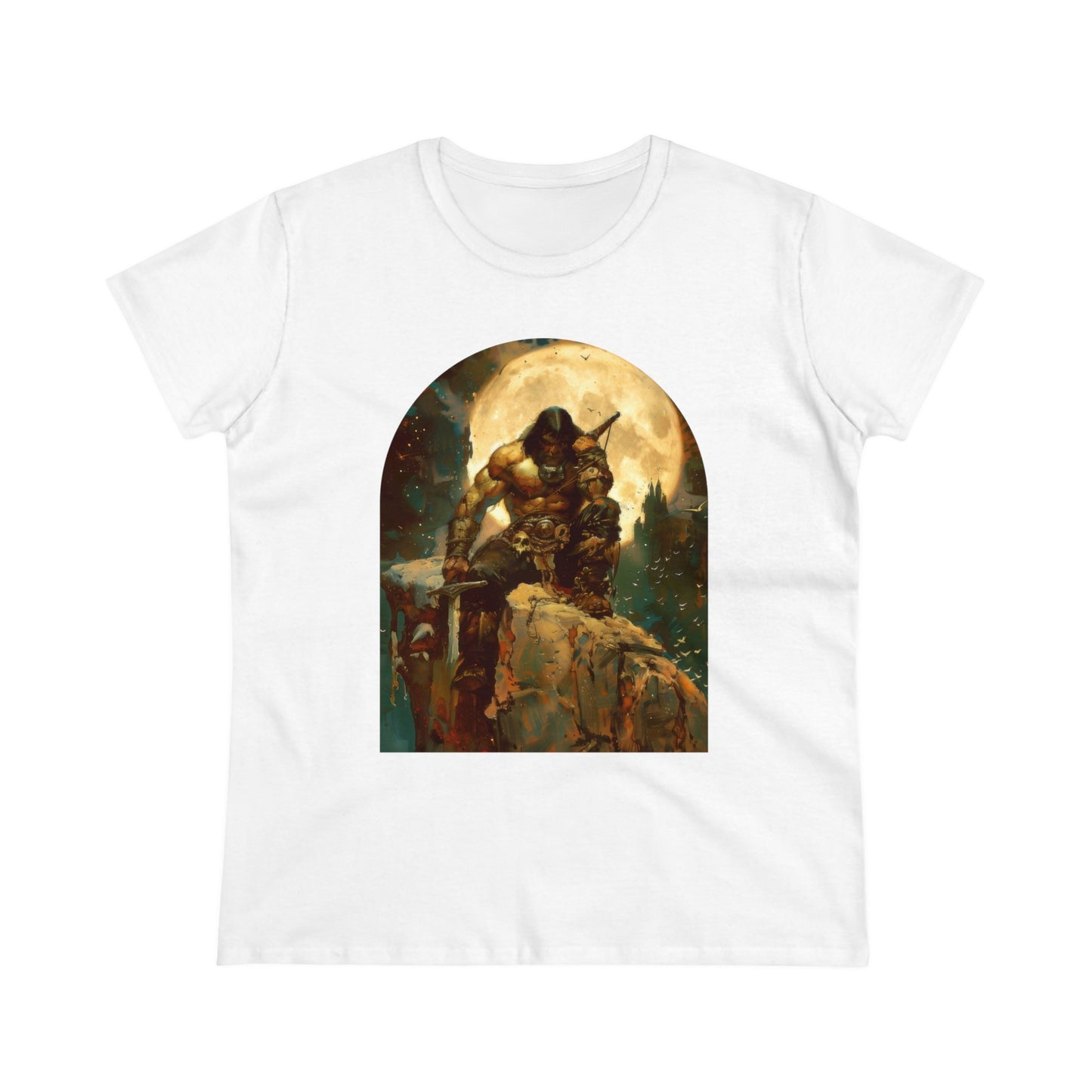 Warrior - Women's Midweight Cotton Tee