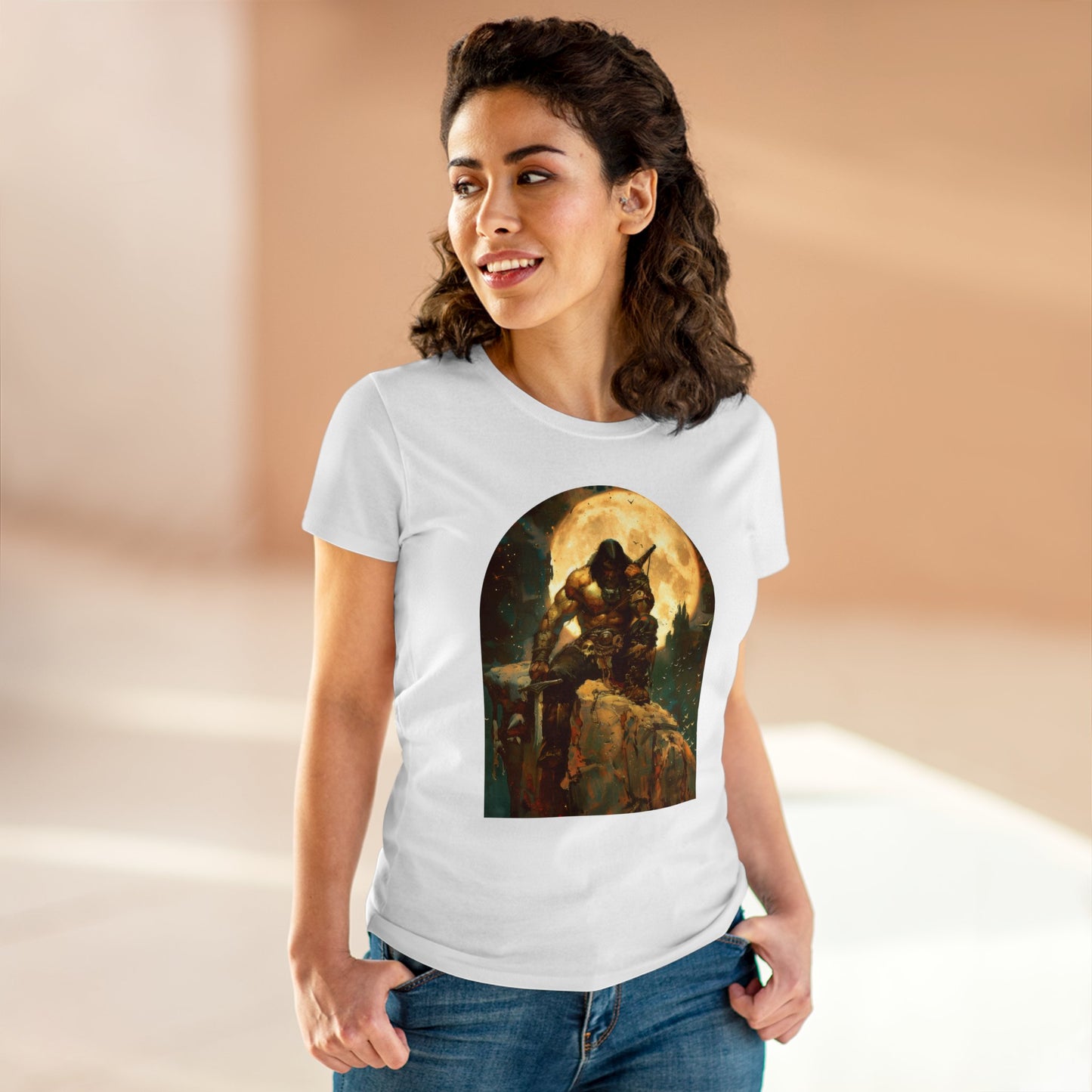 Warrior - Women's Midweight Cotton Tee
