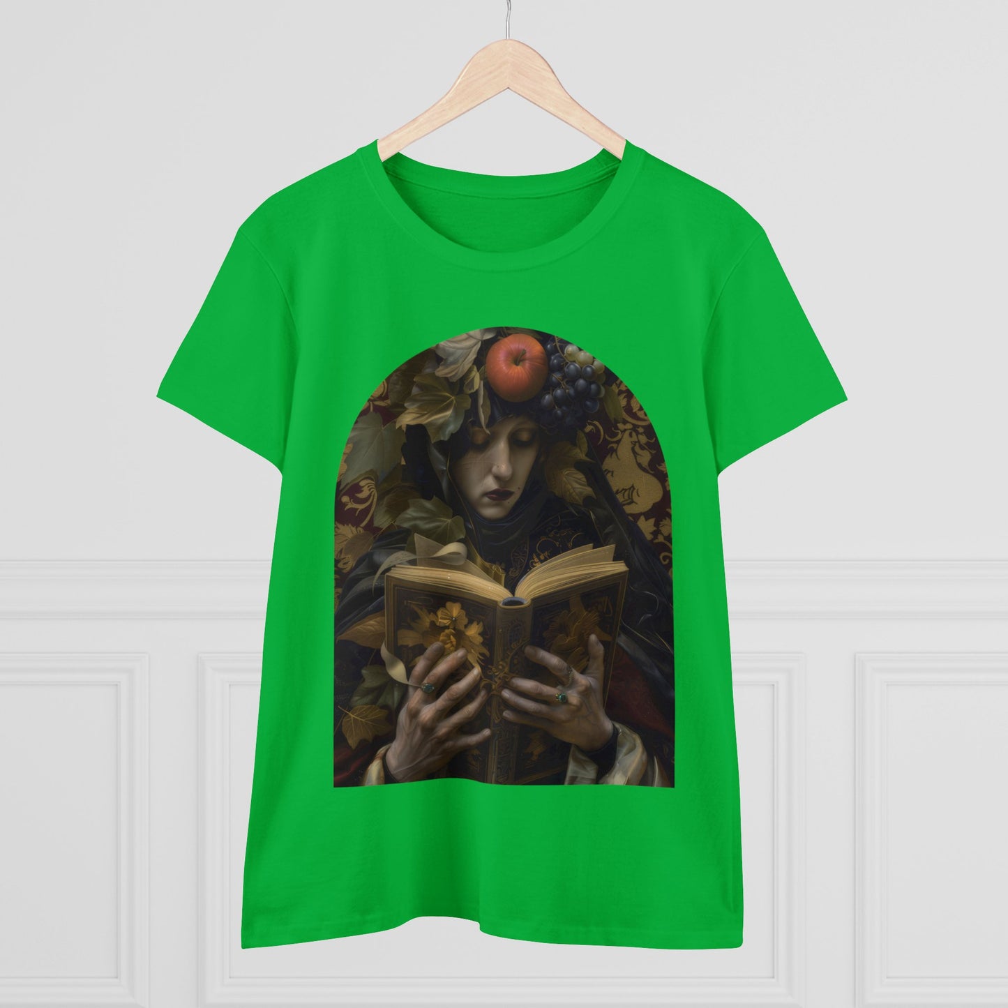 Solemn Reading - Fantasy - Women's Midweight Cotton Tee