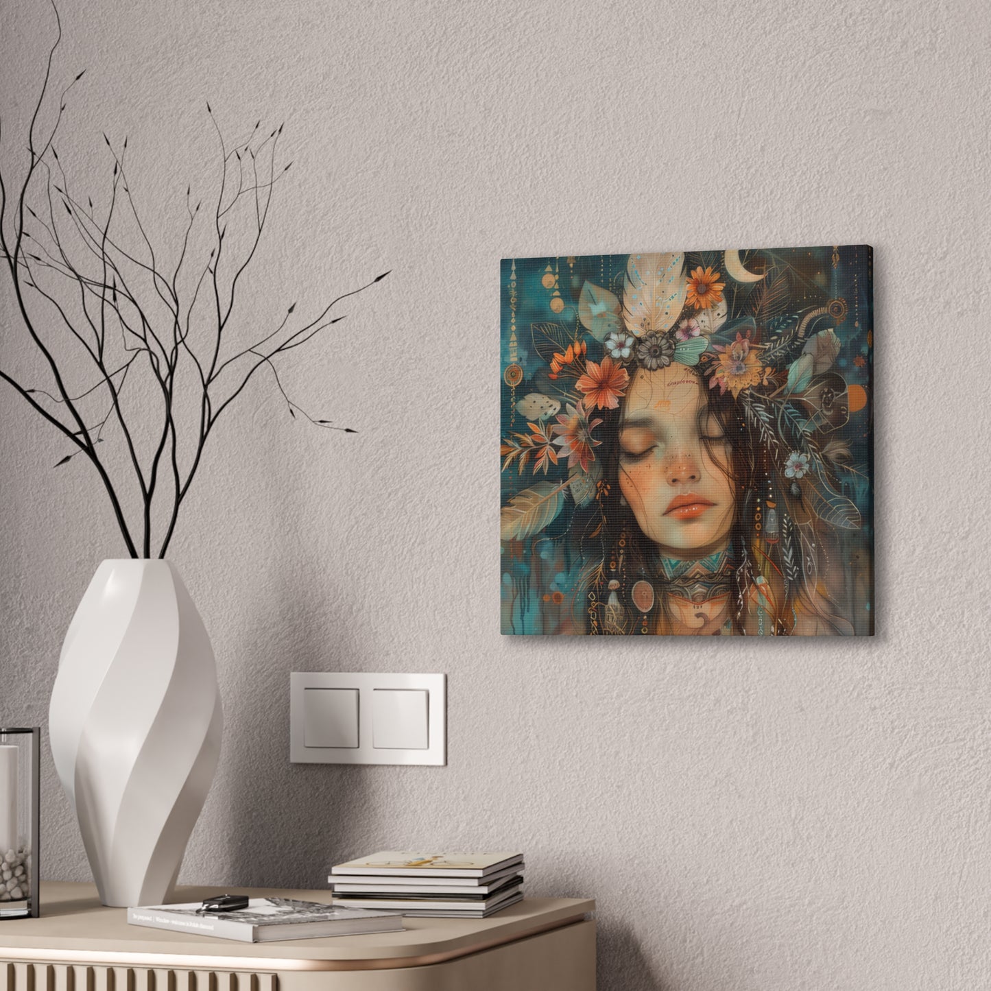 Zen - Canvas Stretched, 0.75"
