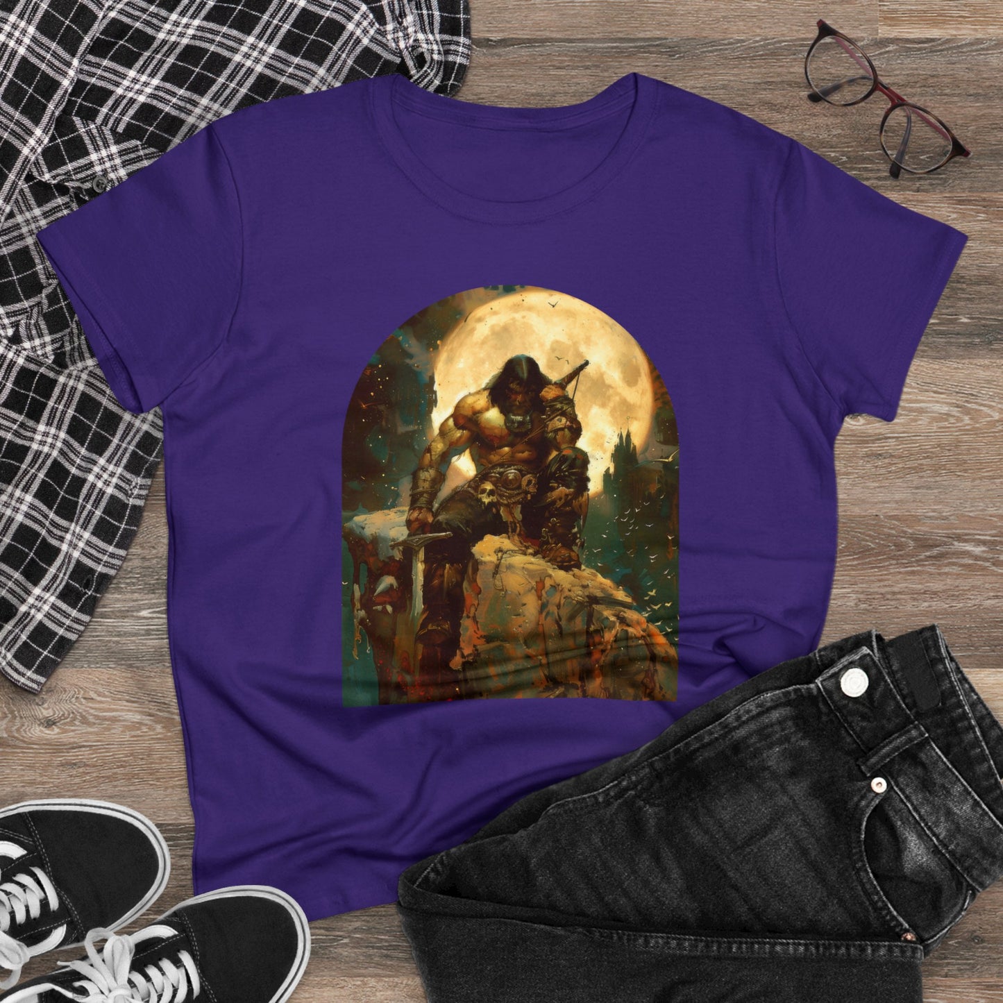 Warrior - Women's Midweight Cotton Tee