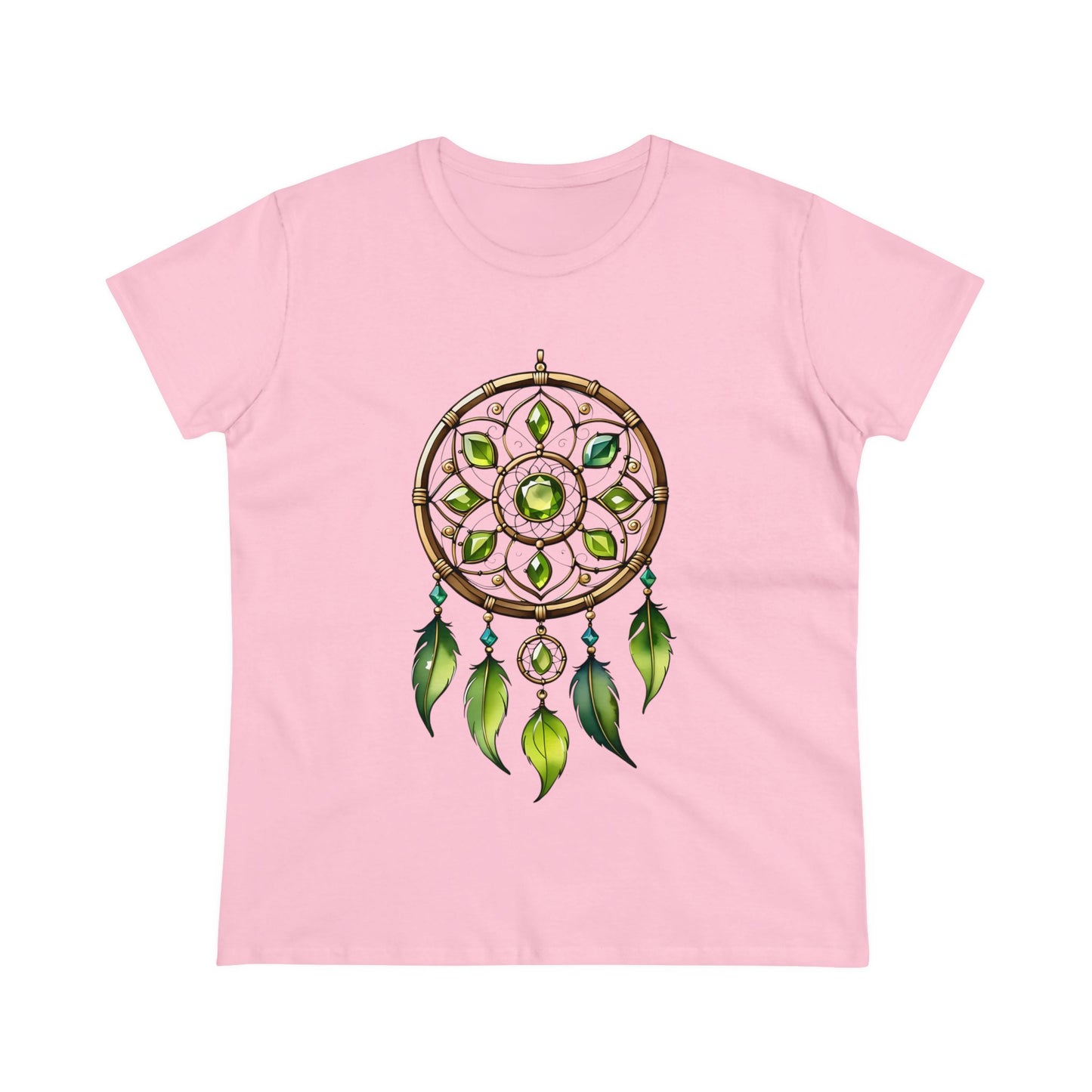 Peridot Dream Catcher - Leo - Astrology - Women's Midweight Cotton Tee