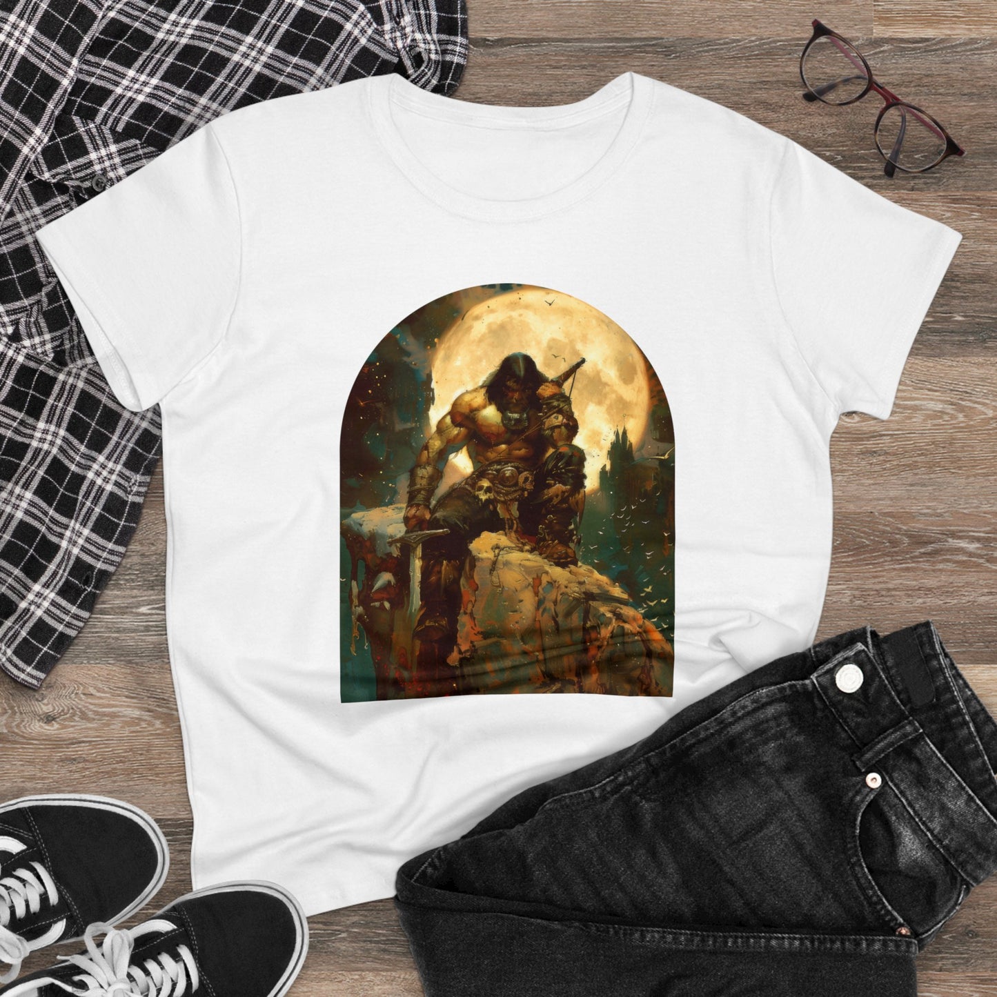 Warrior - Women's Midweight Cotton Tee