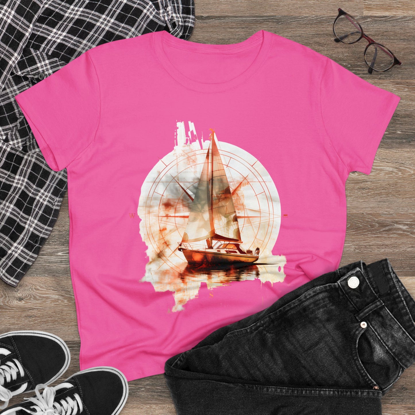 Sailing - Women's Midweight Cotton Tee