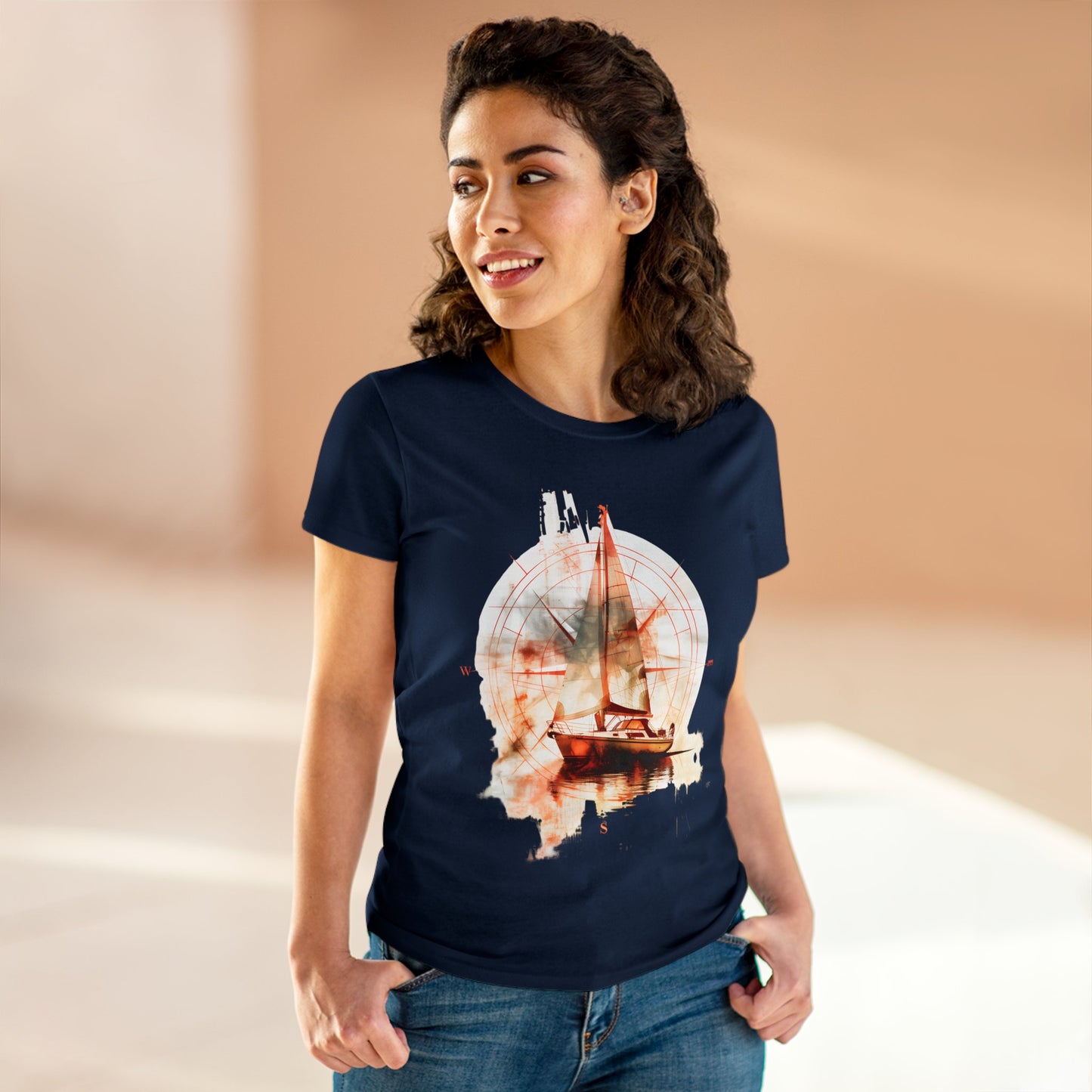 Sailing - Women's Midweight Cotton Tee