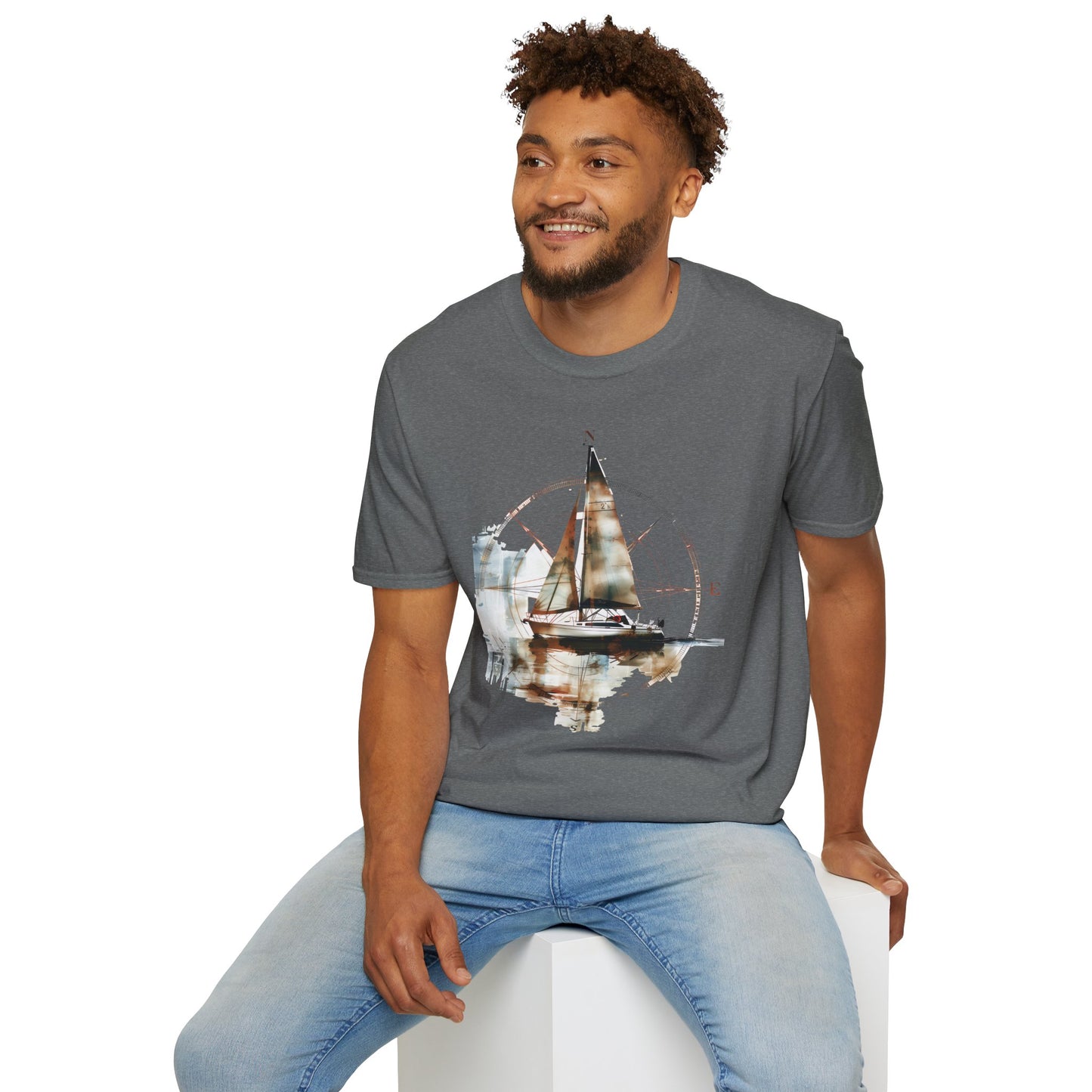 Sailing - Unisex Softstyle T-Shirt