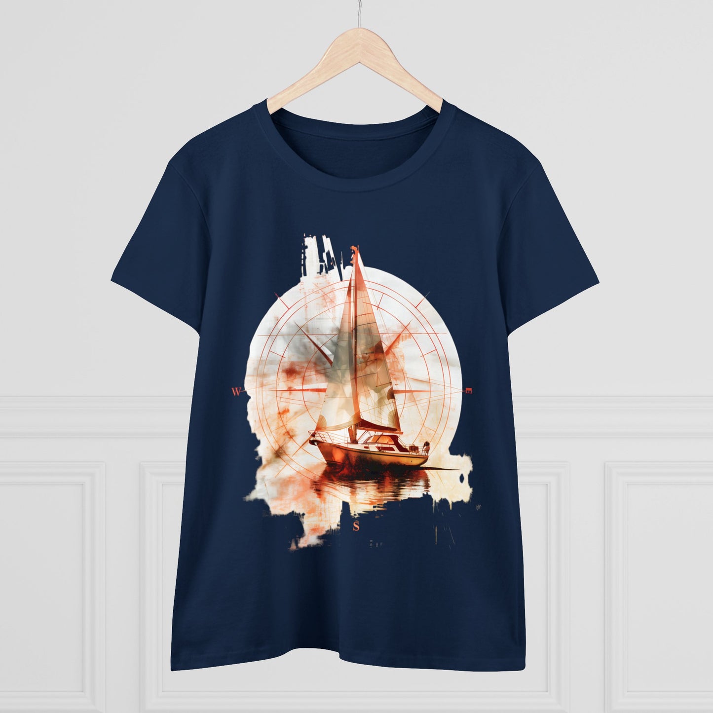 Sailing - Women's Midweight Cotton Tee