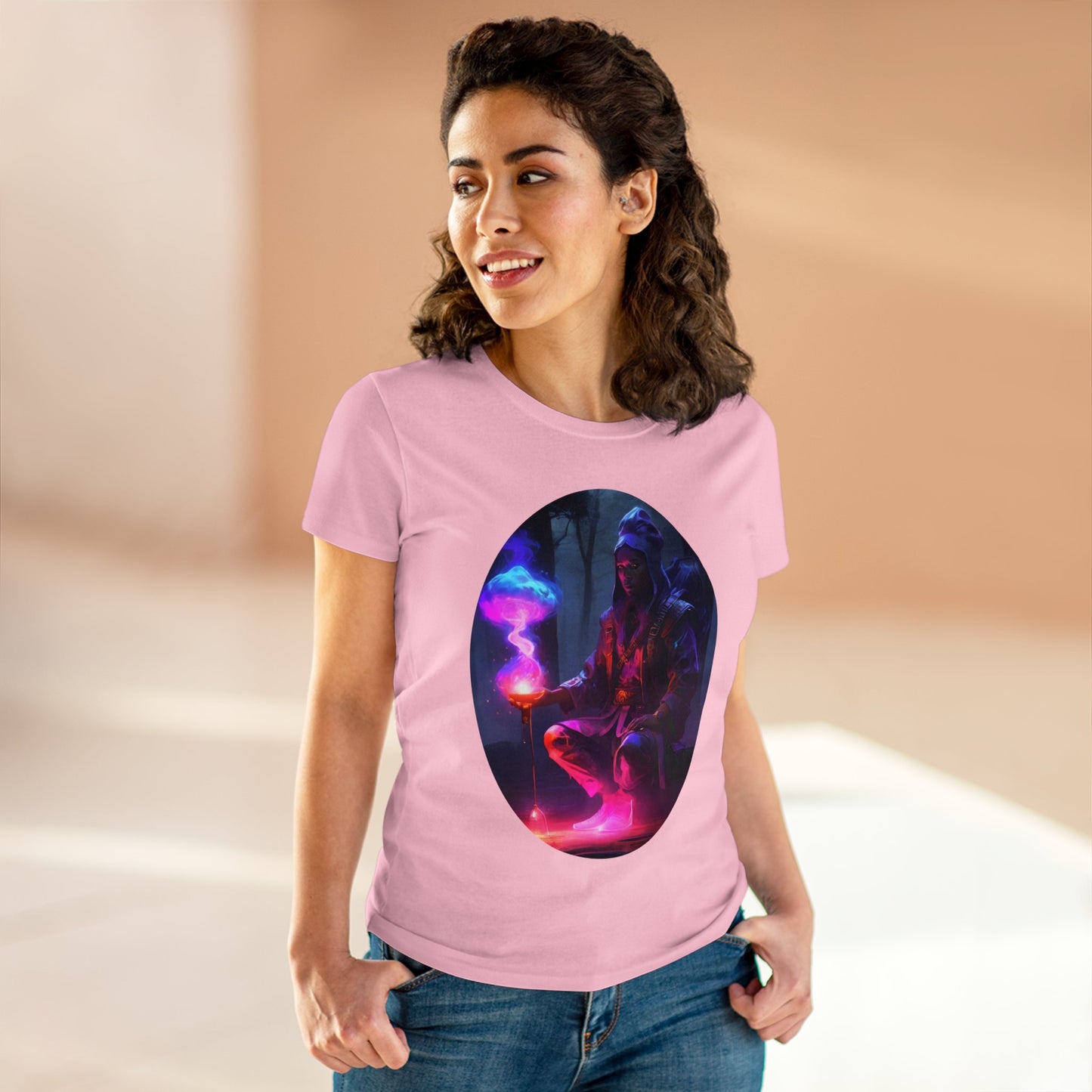 The Warlock - Fantasy - Women's Midweight Cotton Tee
