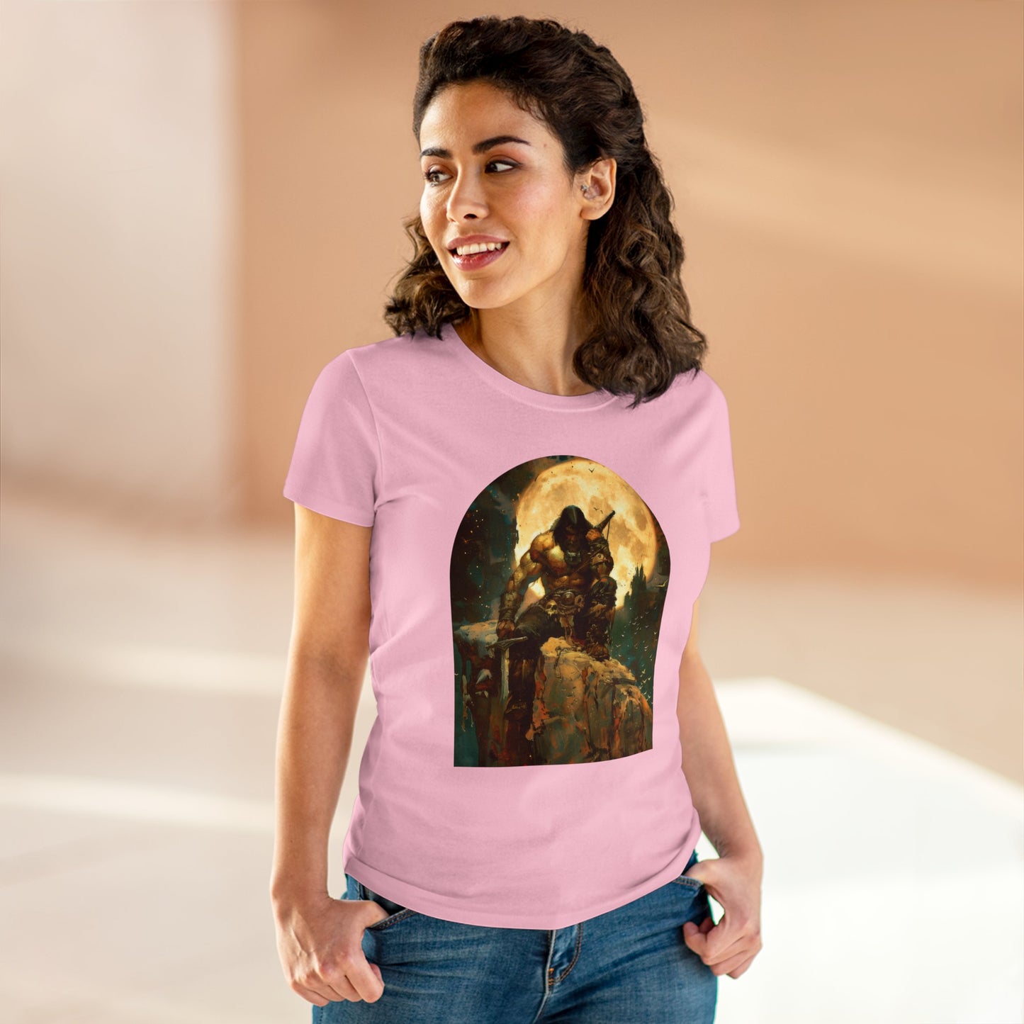 Warrior - Women's Midweight Cotton Tee