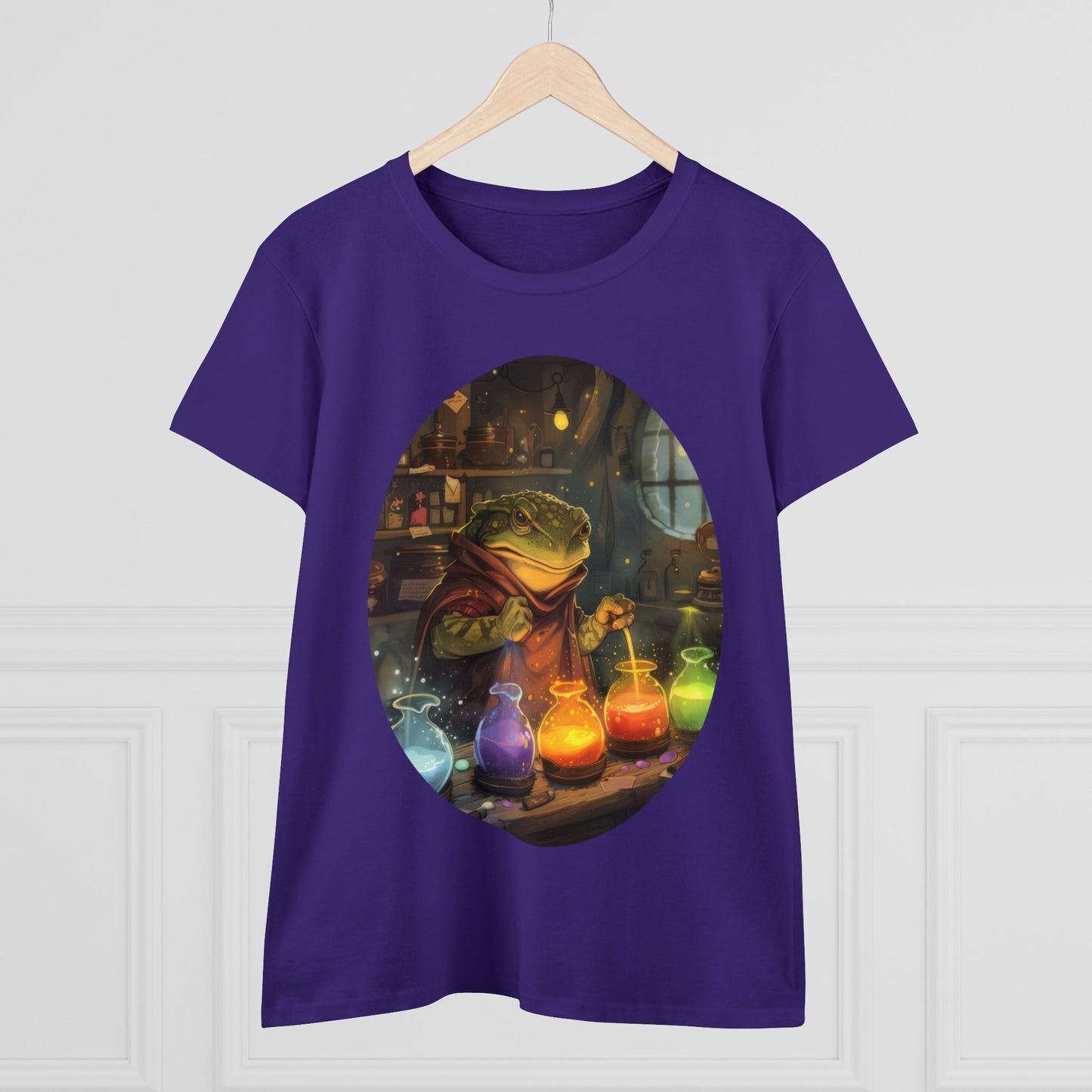 The Alchemist Toad - Fantasy - Women's Midweight Cotton Tee